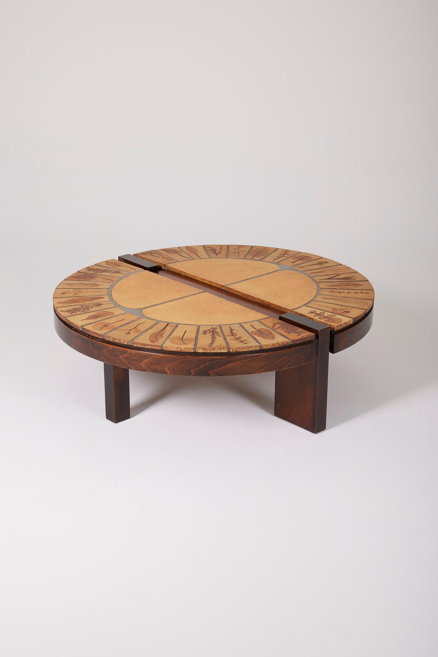 Français Table basse Roger Capron