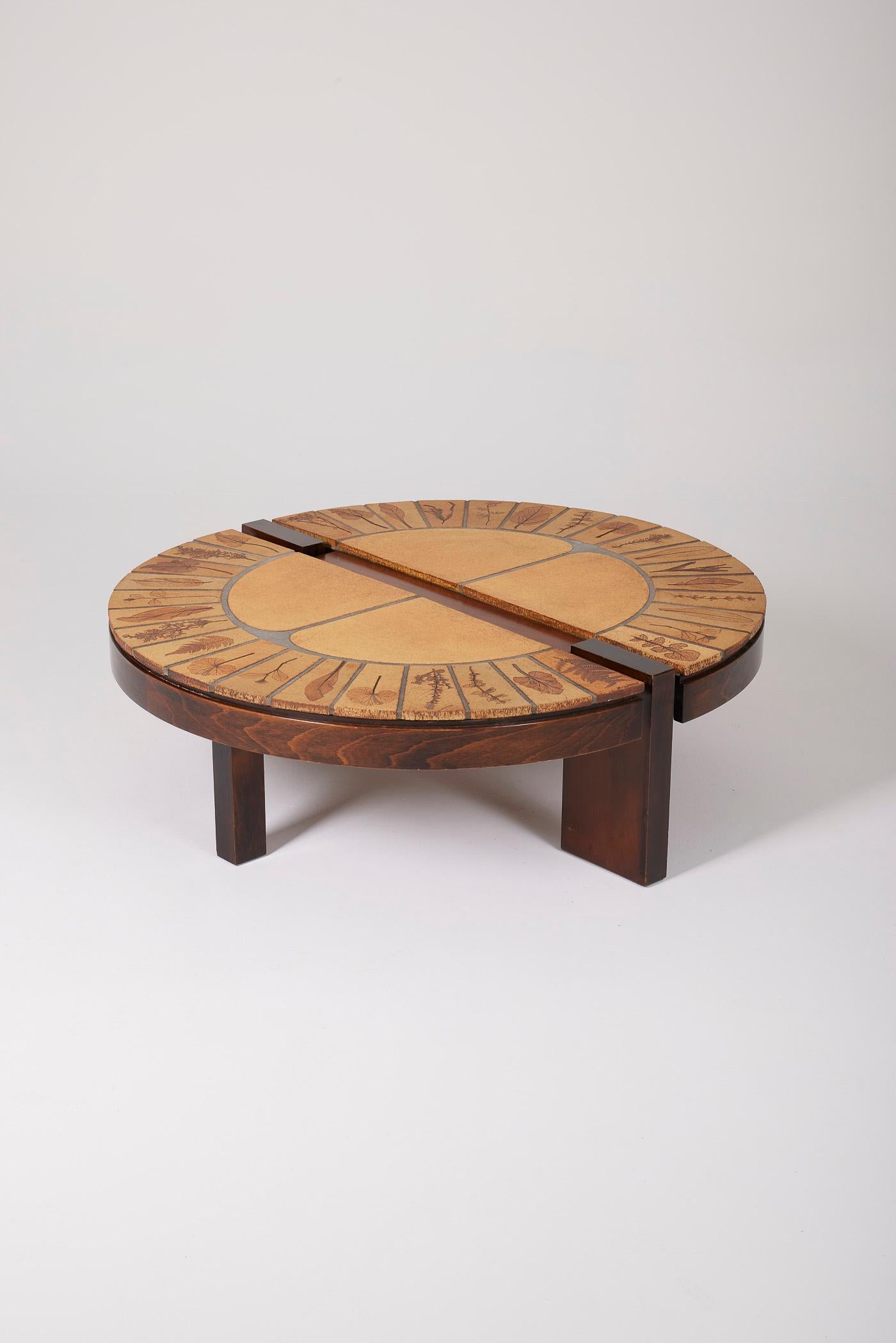 Wood Roger Capron coffee table