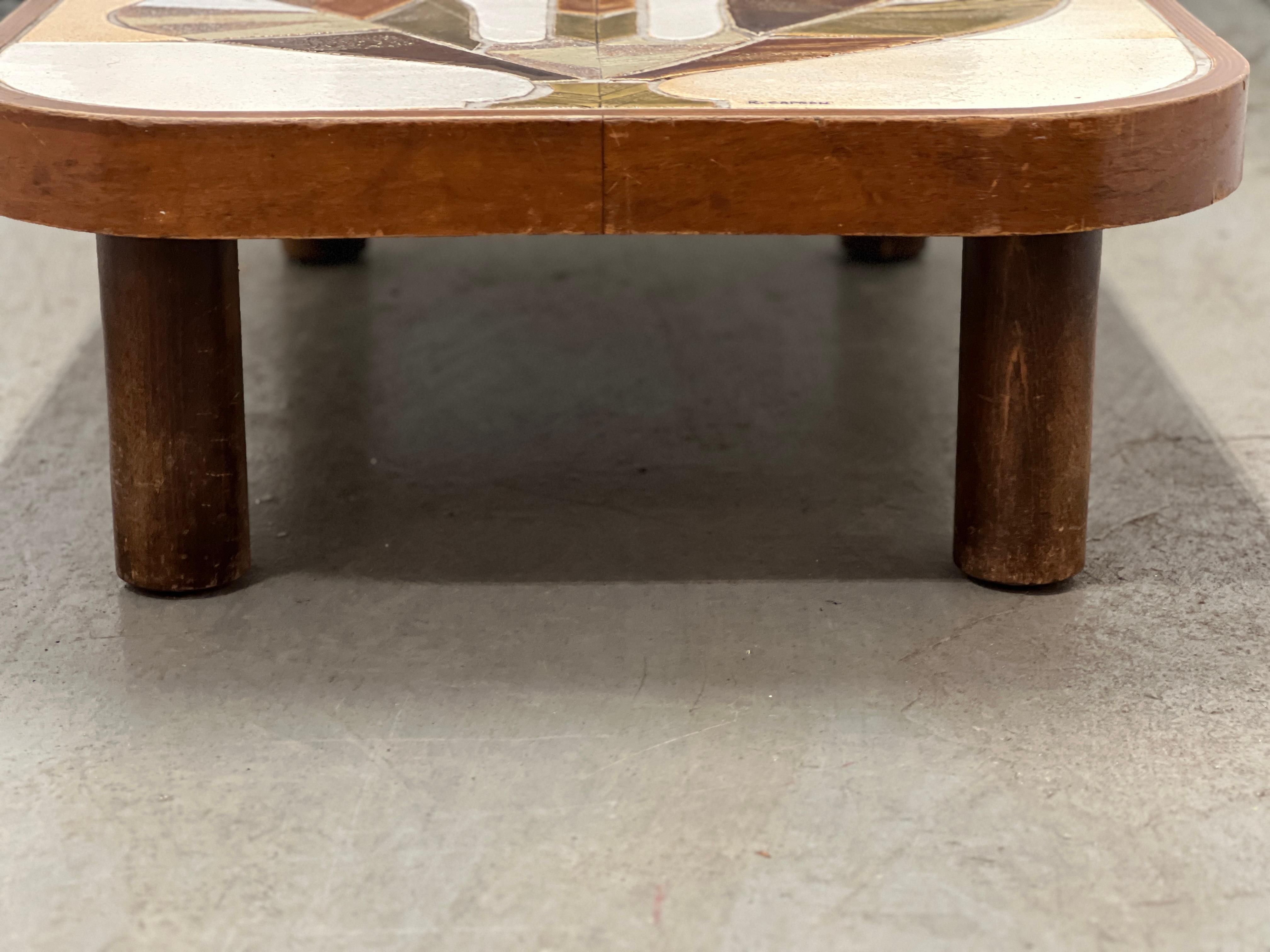 Céramique Table basse Roger Capron