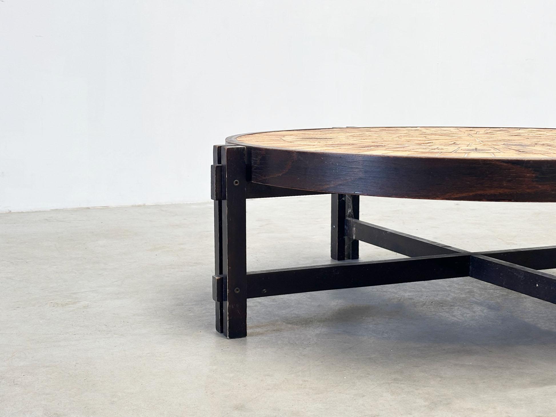 Table basse Roger Capron en vente 3