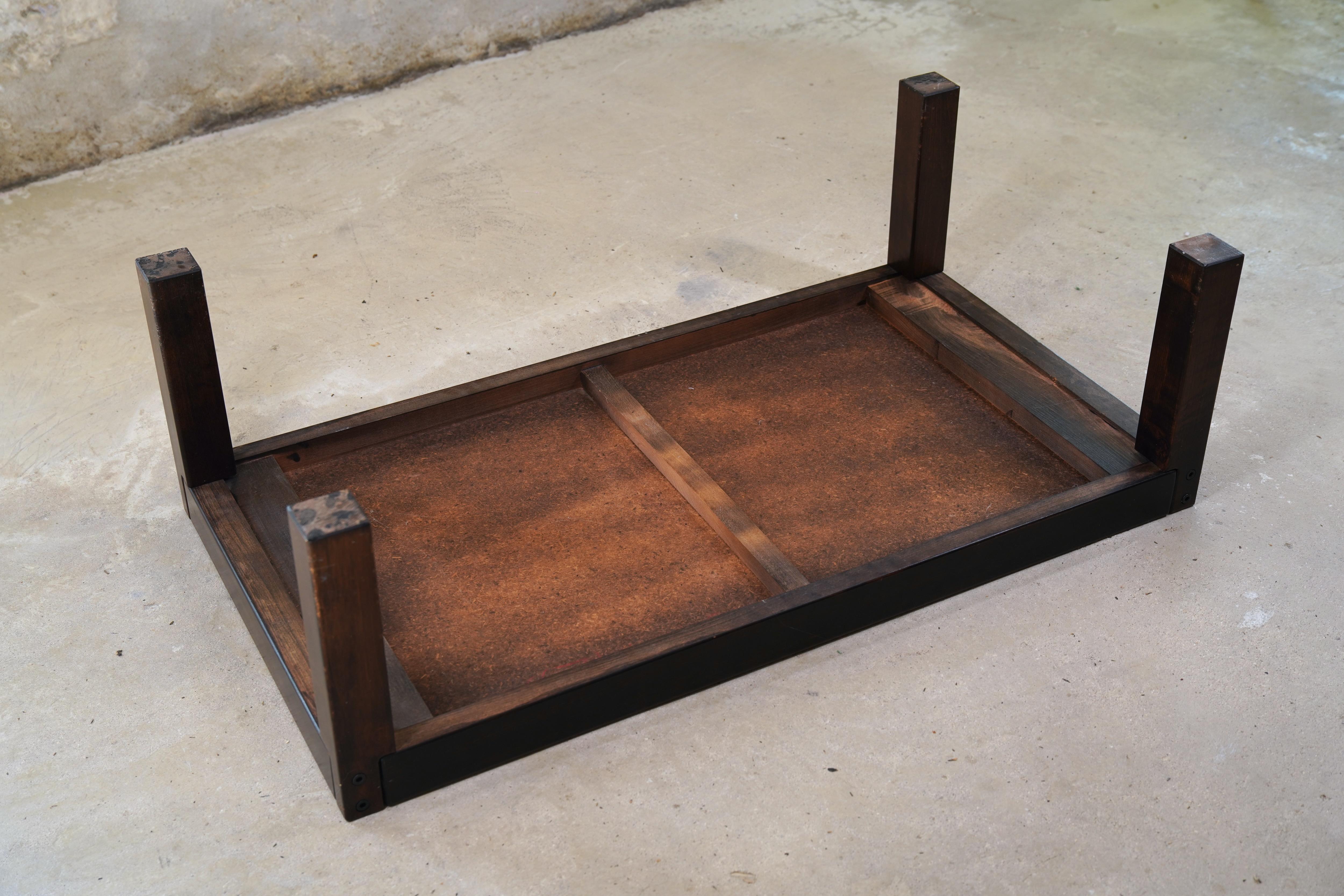 Late 20th Century Roger Capron Coffee Table, France 1970s For Sale