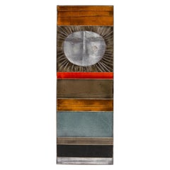 Roger Capron "Glazed Lava" Ceramic Tile Panel, France 1960s