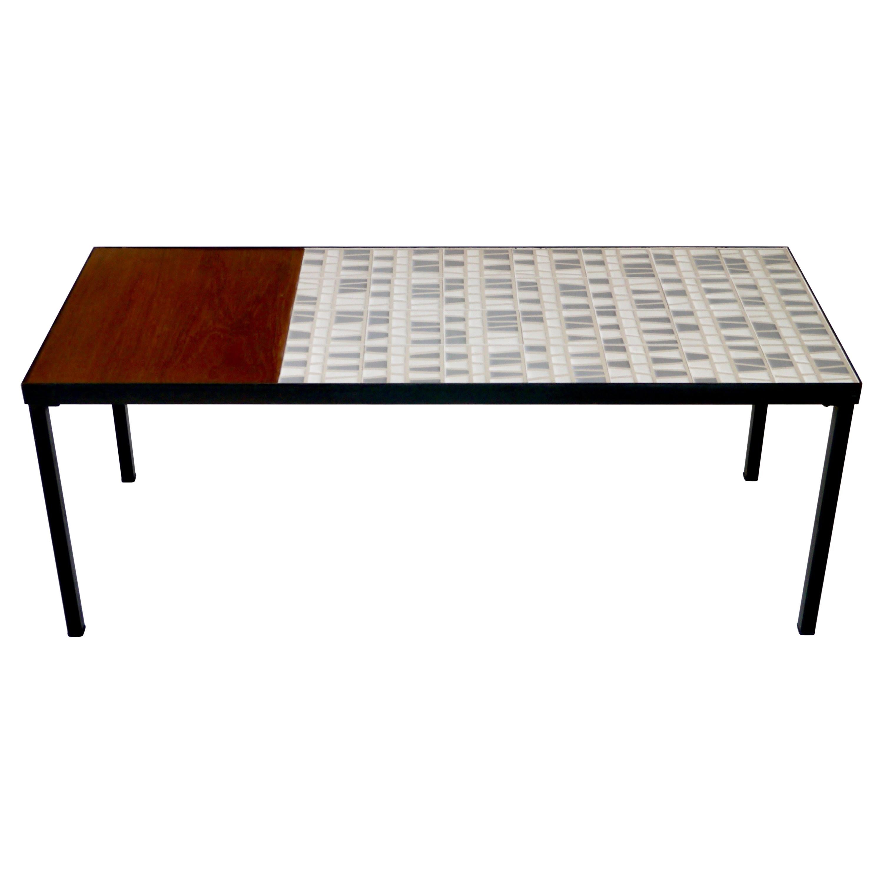 Roger Capron, Iconic Low Table, Vallauris, France, circa 1960 im Angebot