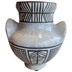 Roger Capron Large Ceramic Vase, France, 1950s