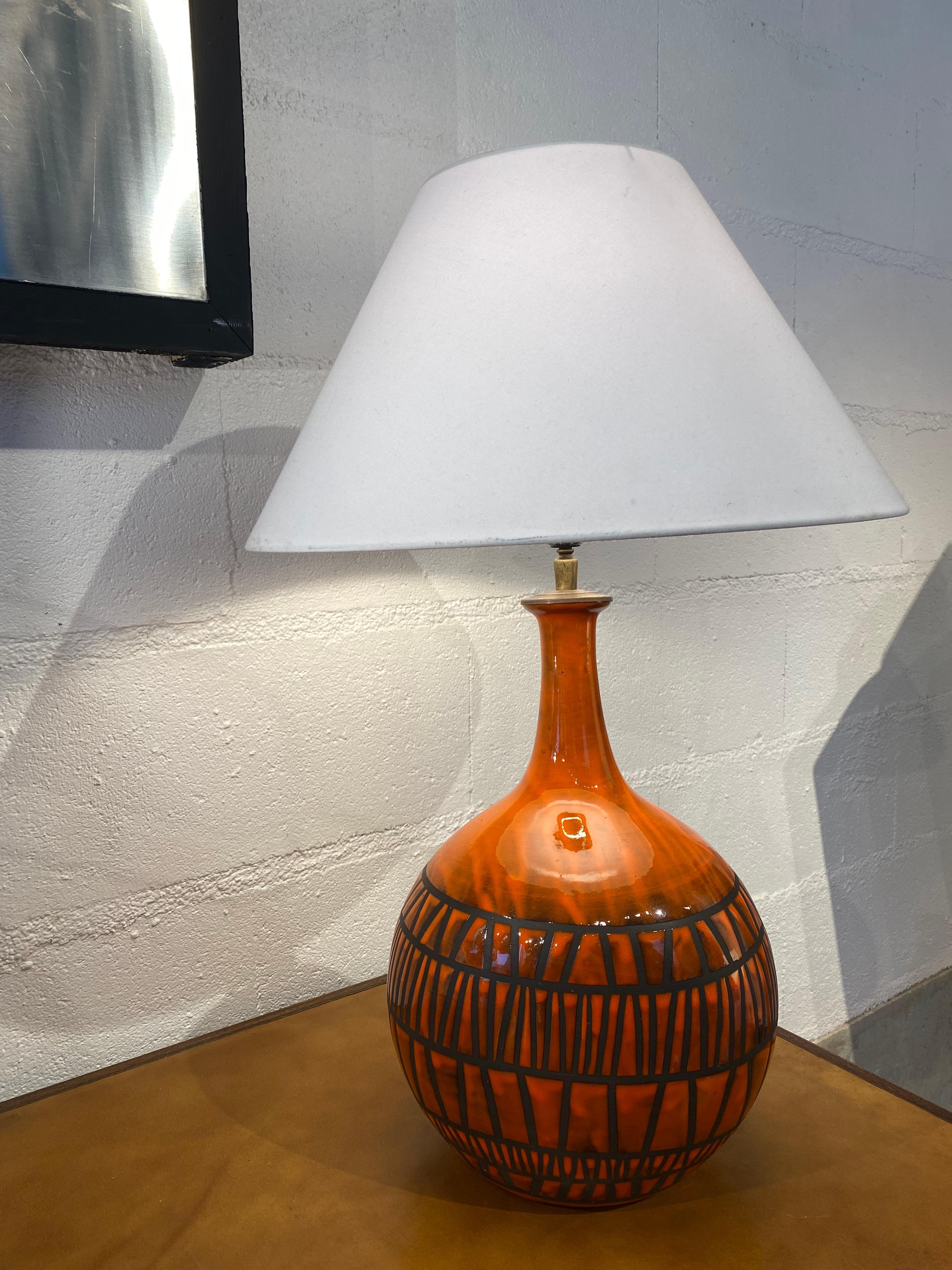 French Roger Capron light For Sale