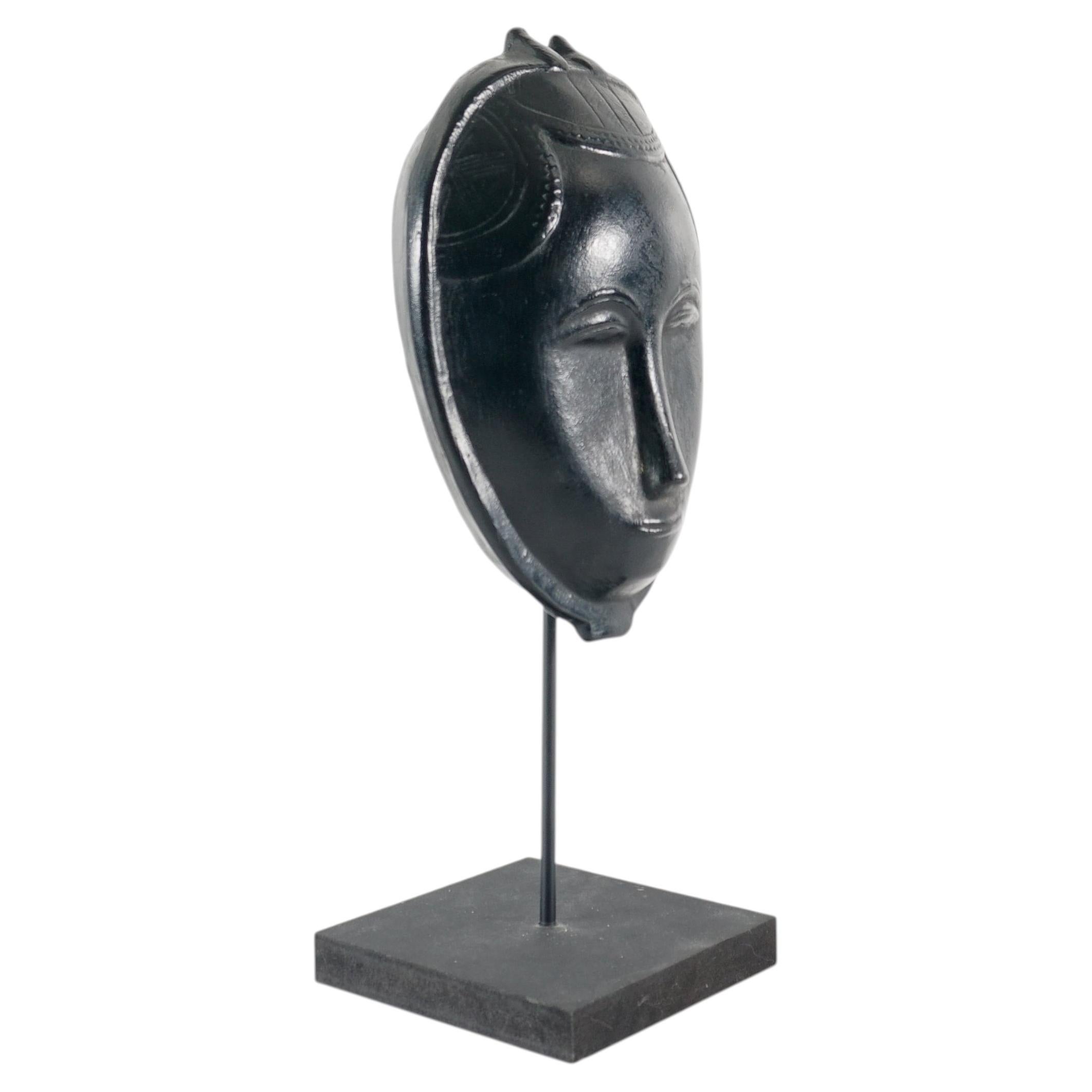 ROGER CAPRON - Mask N°2 France, circa 1960 Glazed ceramic