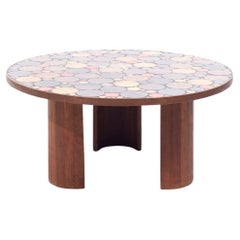 SOLD 06/03/24 Roger Capron Mid Century Mosaic Tile Coffee Table