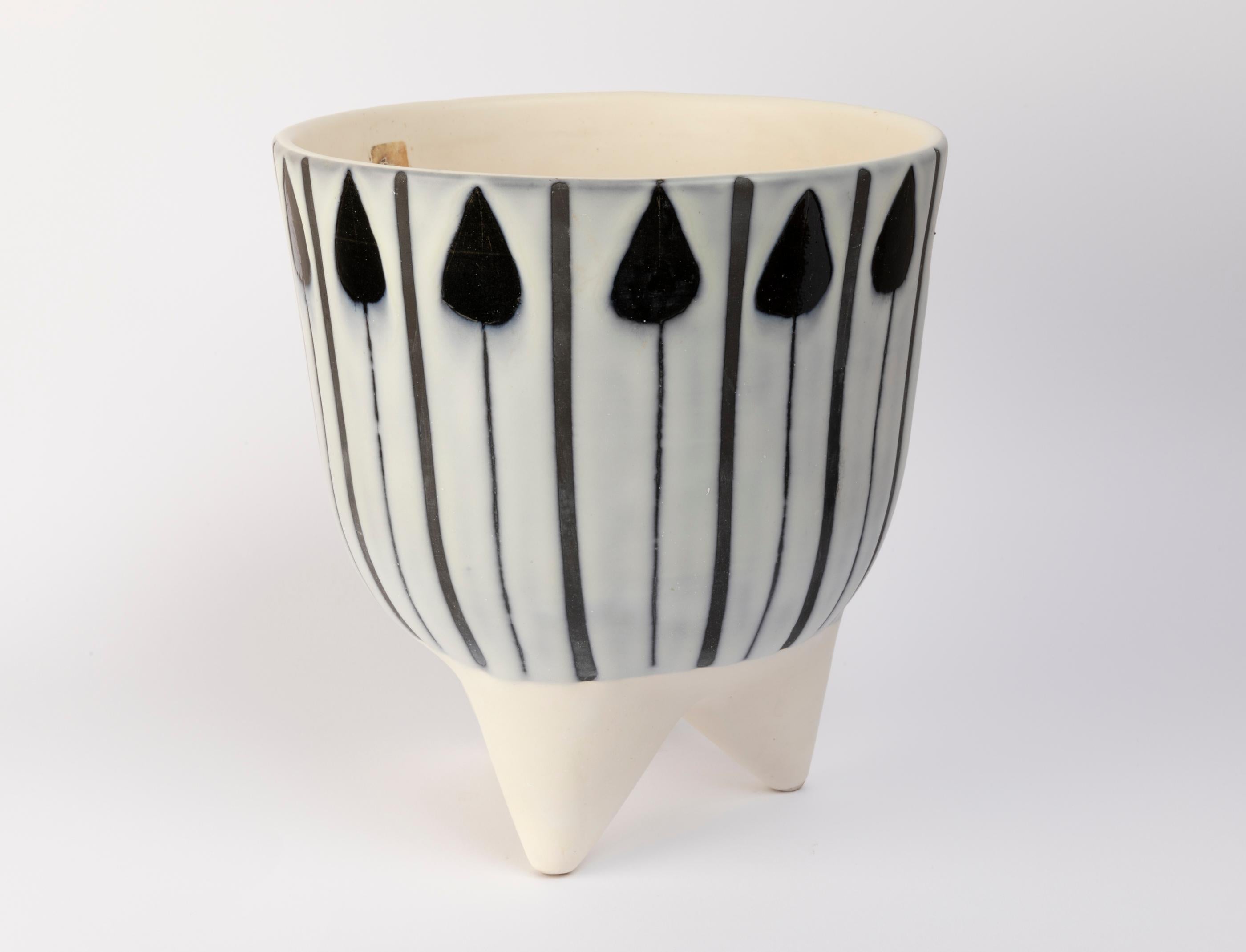 Mid-Century Modern Roger Capron Molaire Vase, 1950s, France