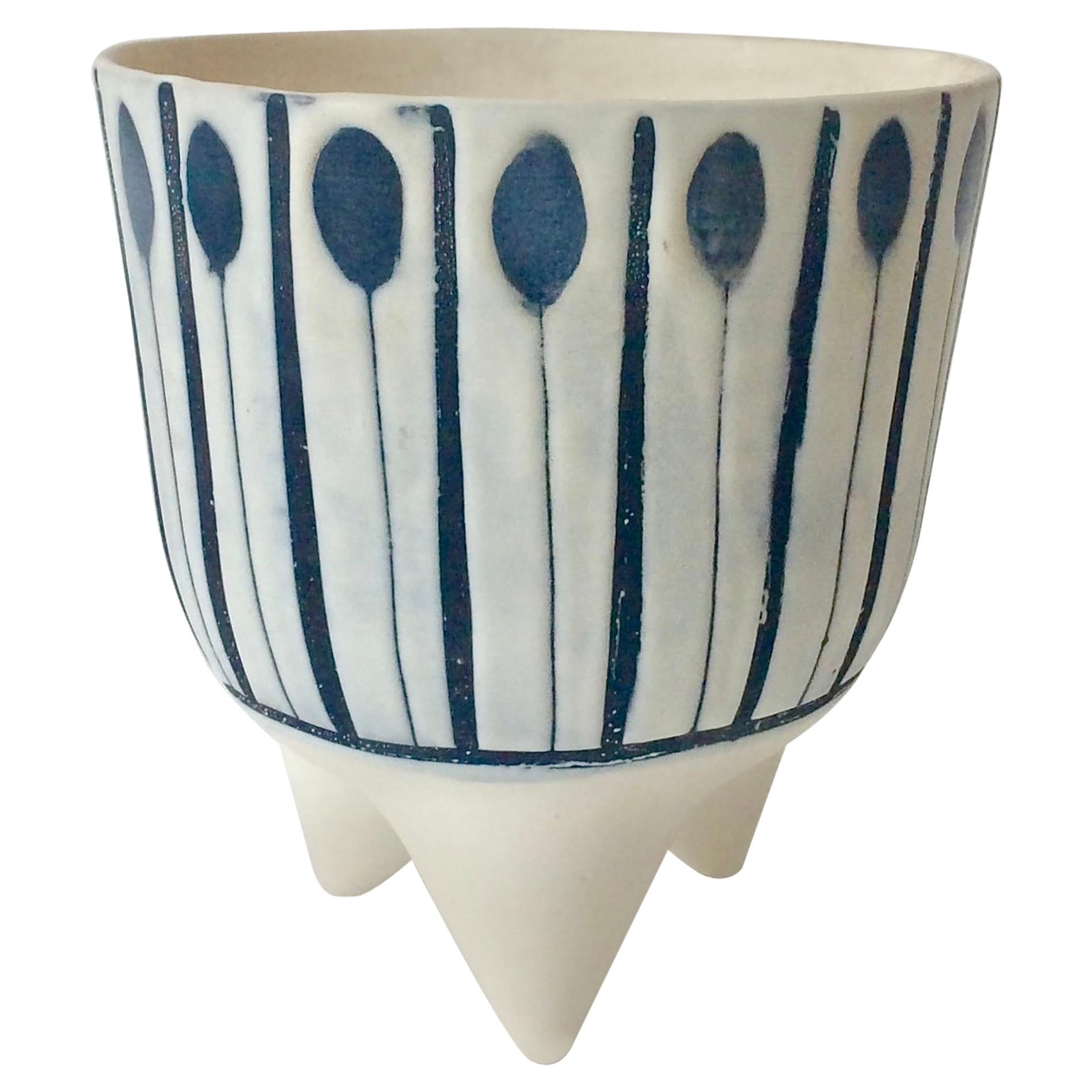 Roger Capron "Molaire" Vase, circa 1950, France at 1stDibs