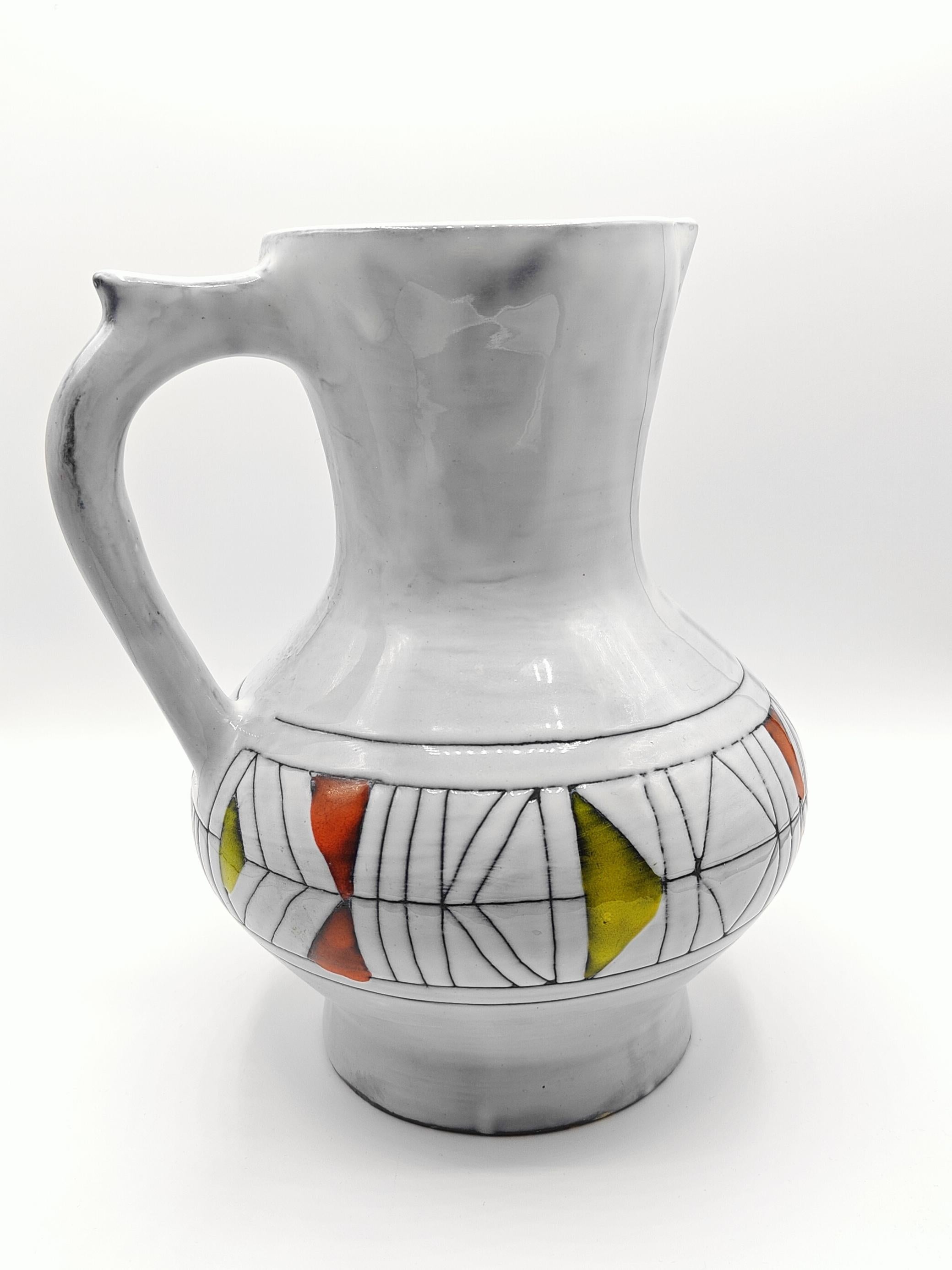 Roger Capron Pitcher In Good Condition In QUINTIN, FR