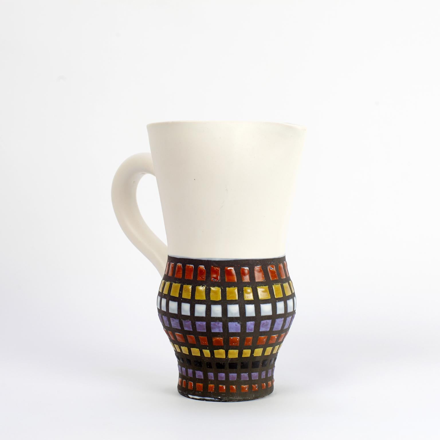 French Roger Capron Pitcher Vallauris, France, 1960