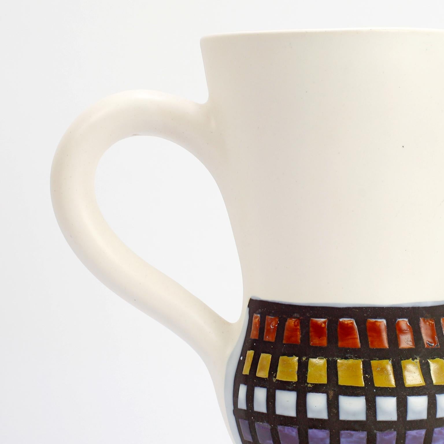 Ceramic Roger Capron Pitcher Vallauris, France, 1960