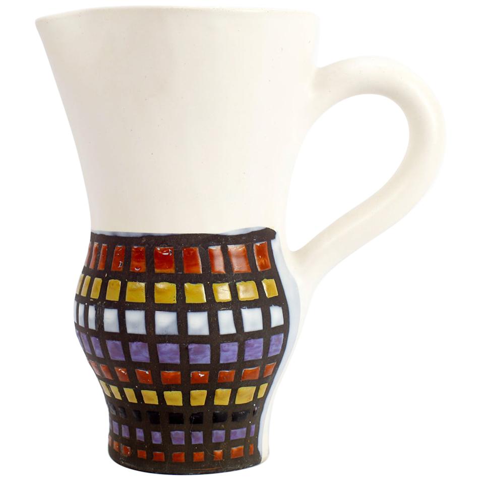 Roger Capron Pitcher Vallauris, France, 1960