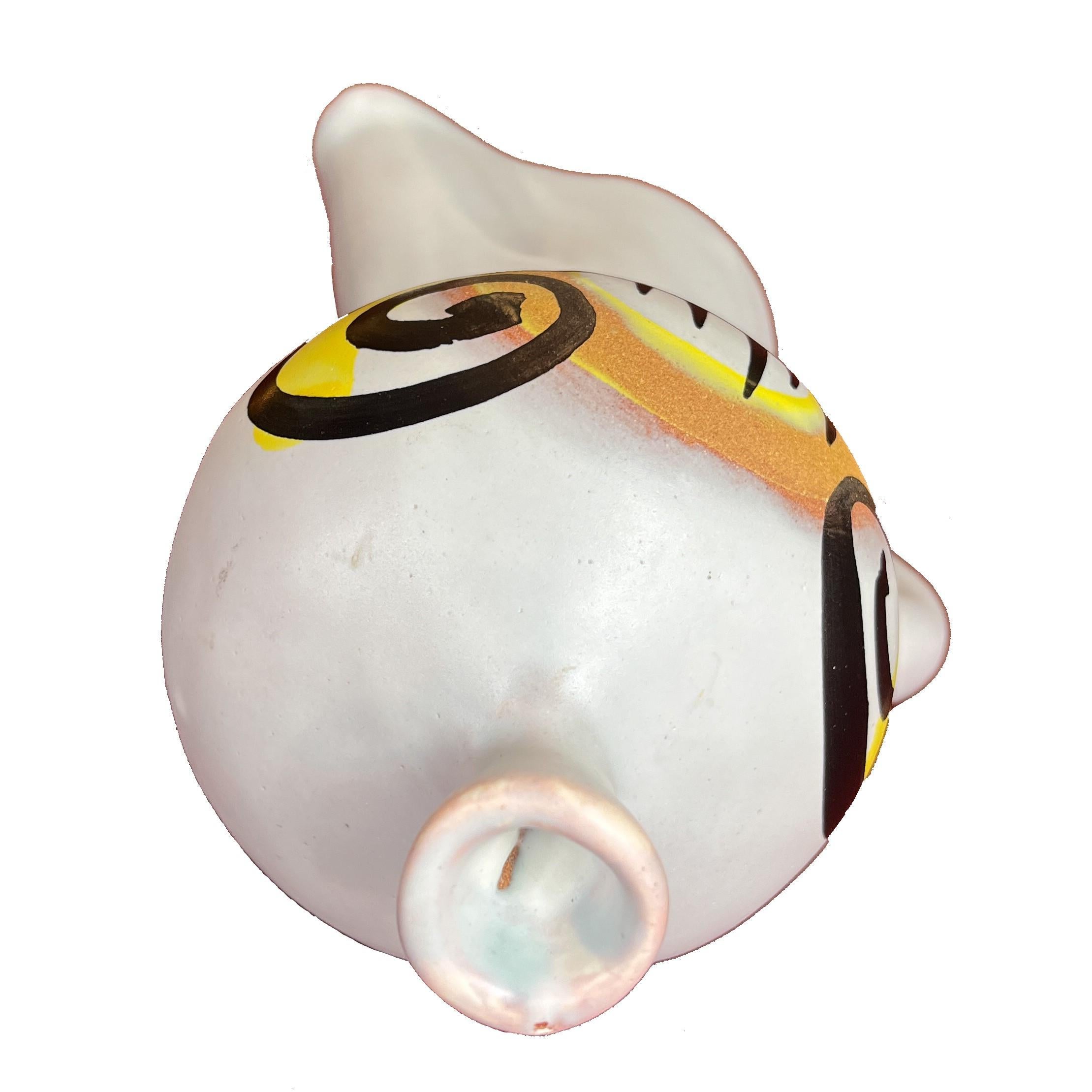 Mid-20th Century Roger Capron - Rare Wall Flower Vase For Sale