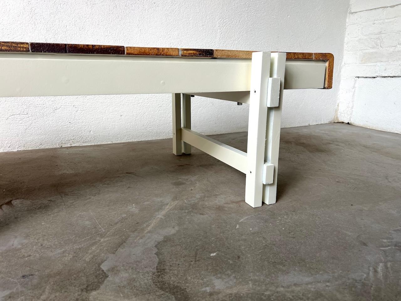 Roger Capron rectangular coffee table, France 1960 For Sale 2
