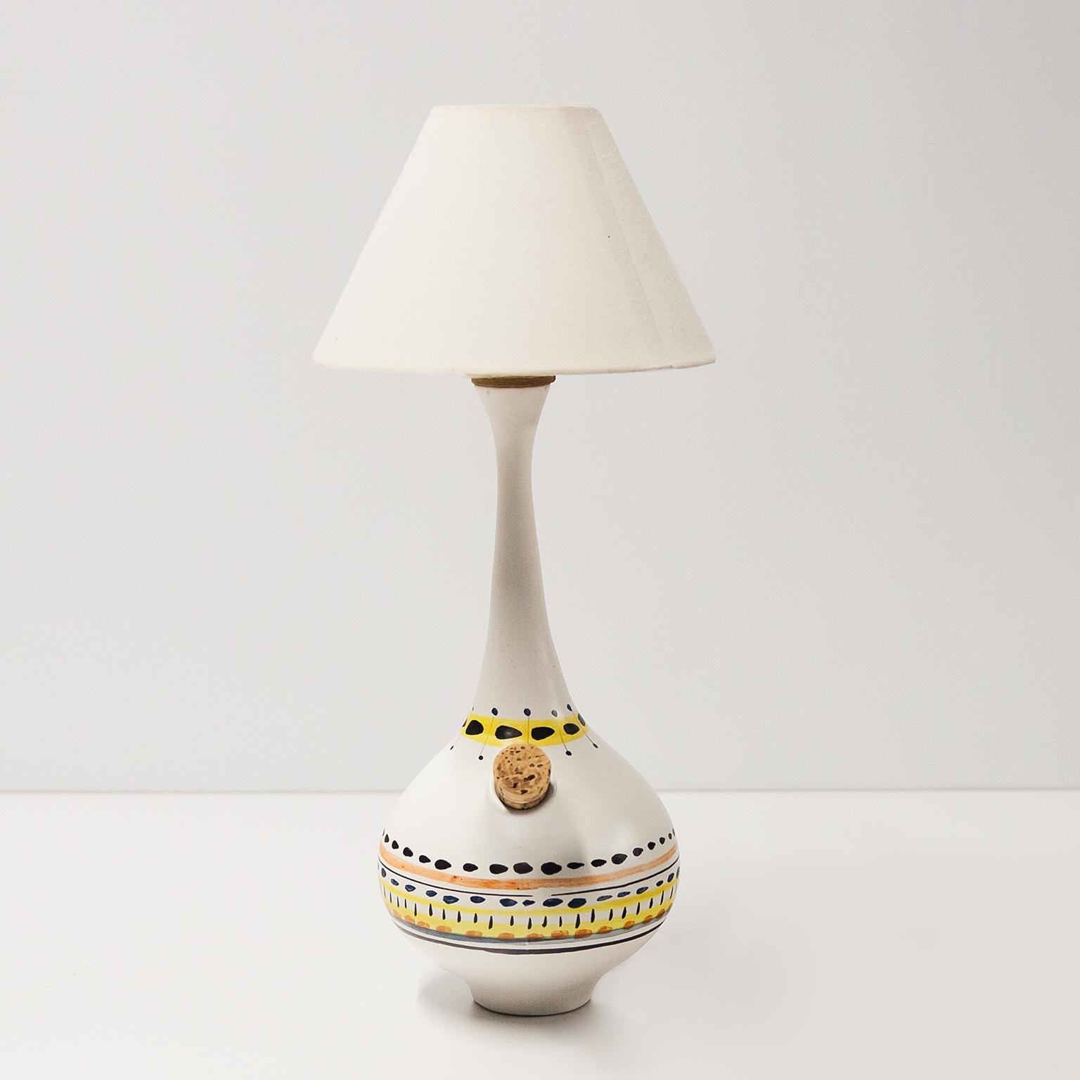 Mid-Century Modern Roger Capron, lampe de table sculpturale Carafe, France 1955 en vente