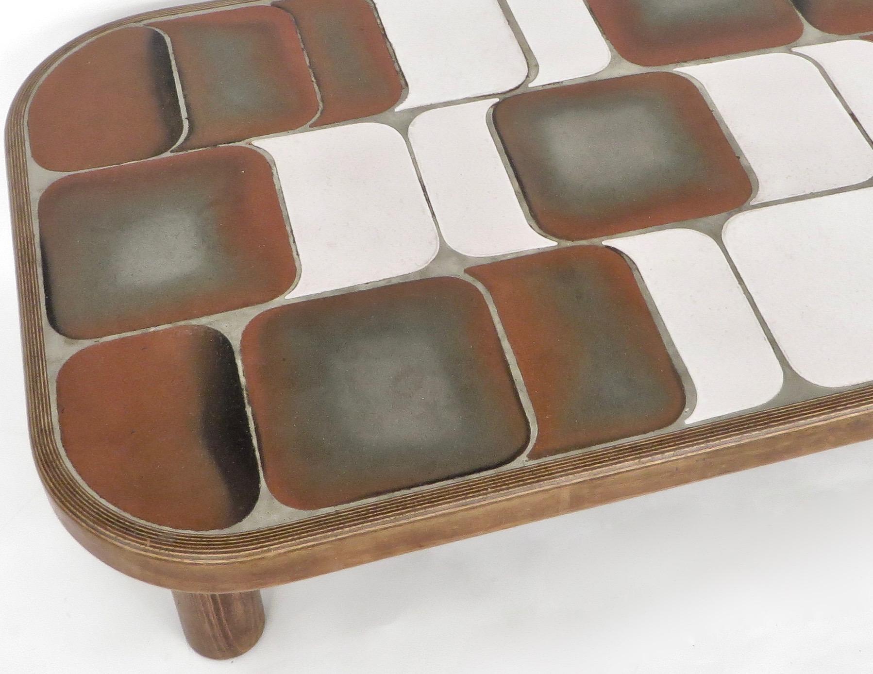 Roger Capron Sho-Gun Table basse en céramique française Vallauris 2