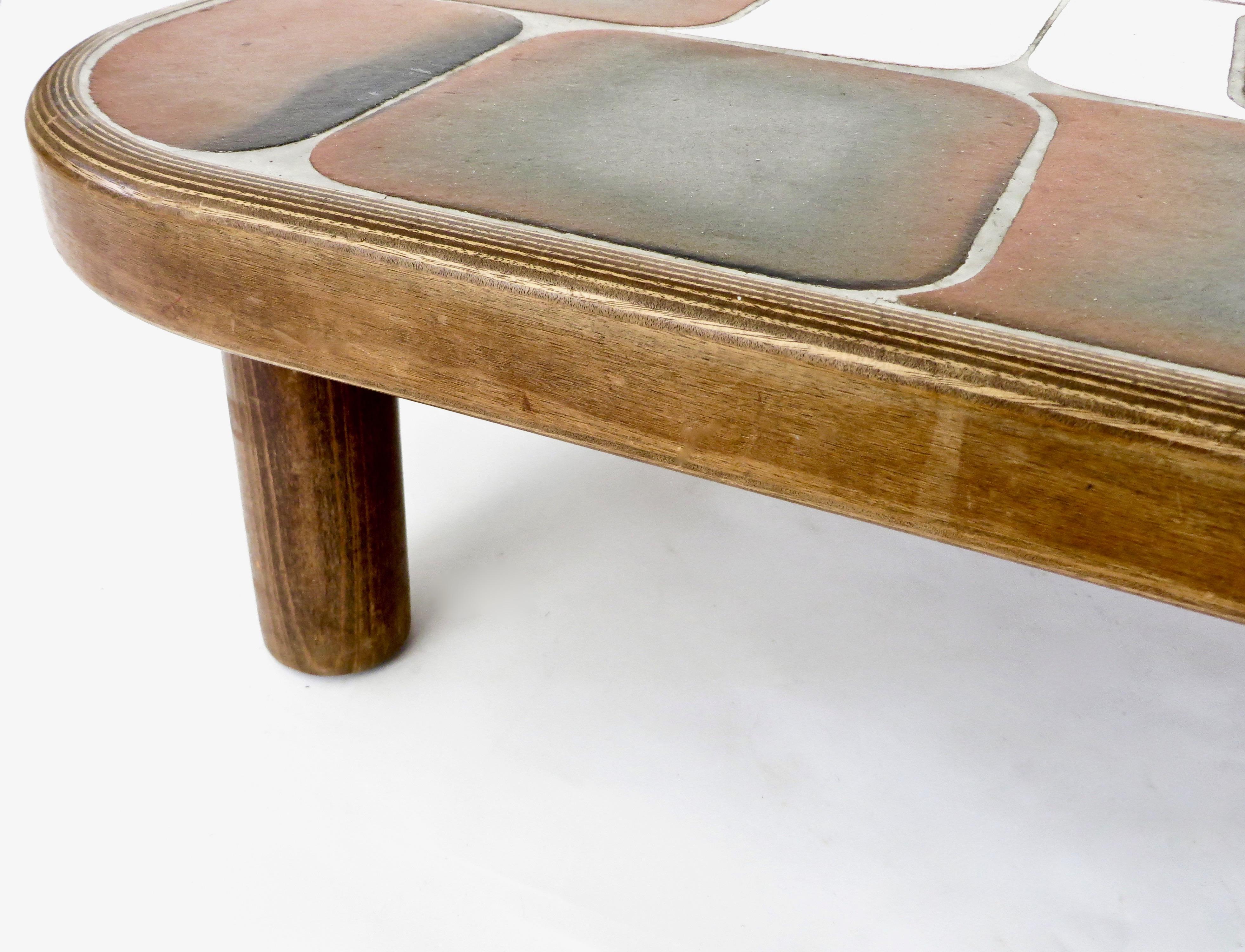 Roger Capron Sho-Gun Table basse en céramique française Vallauris 4