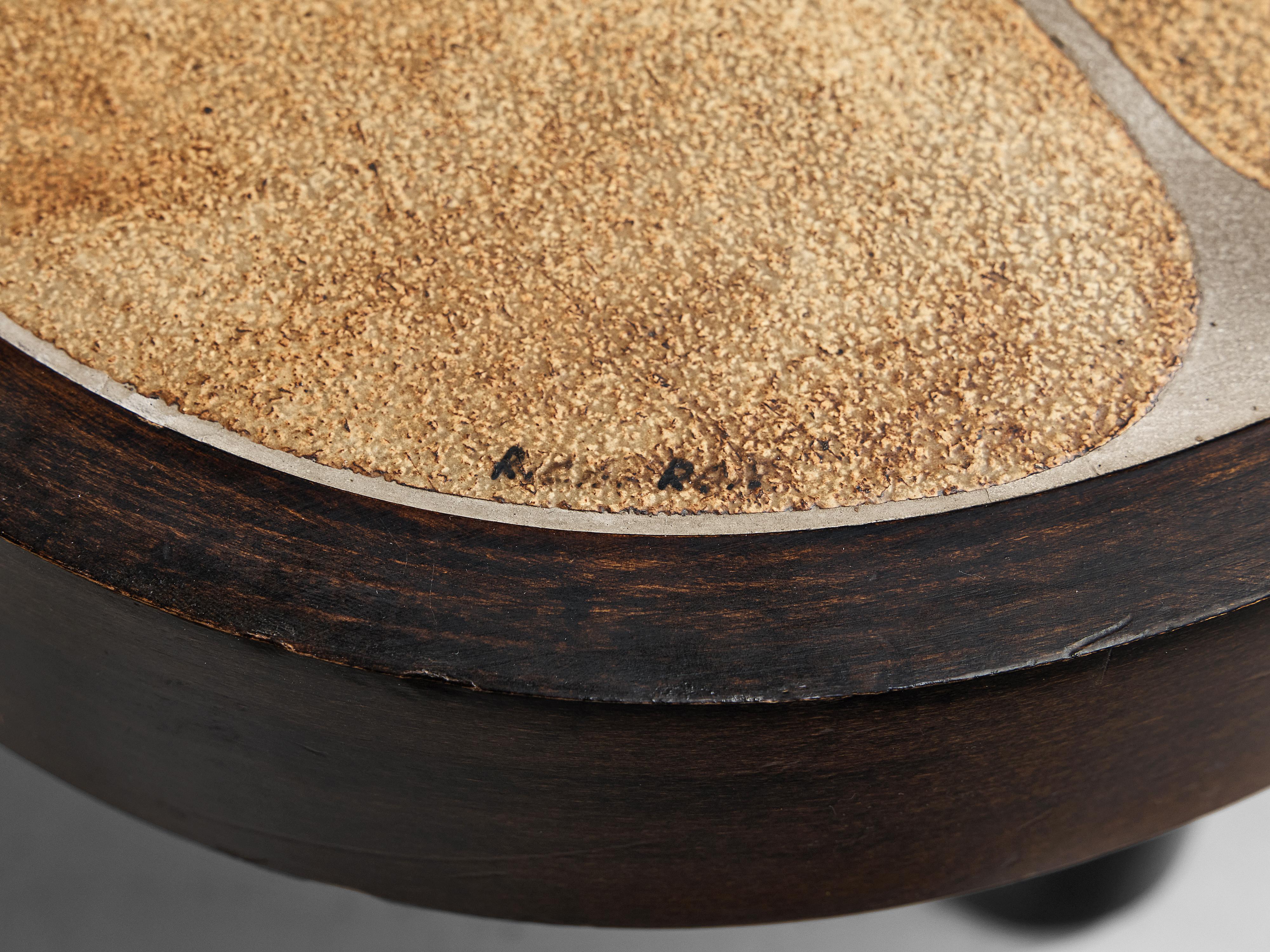 Roger Capron ‘Shogun’ Coffee Table in Ceramic 4