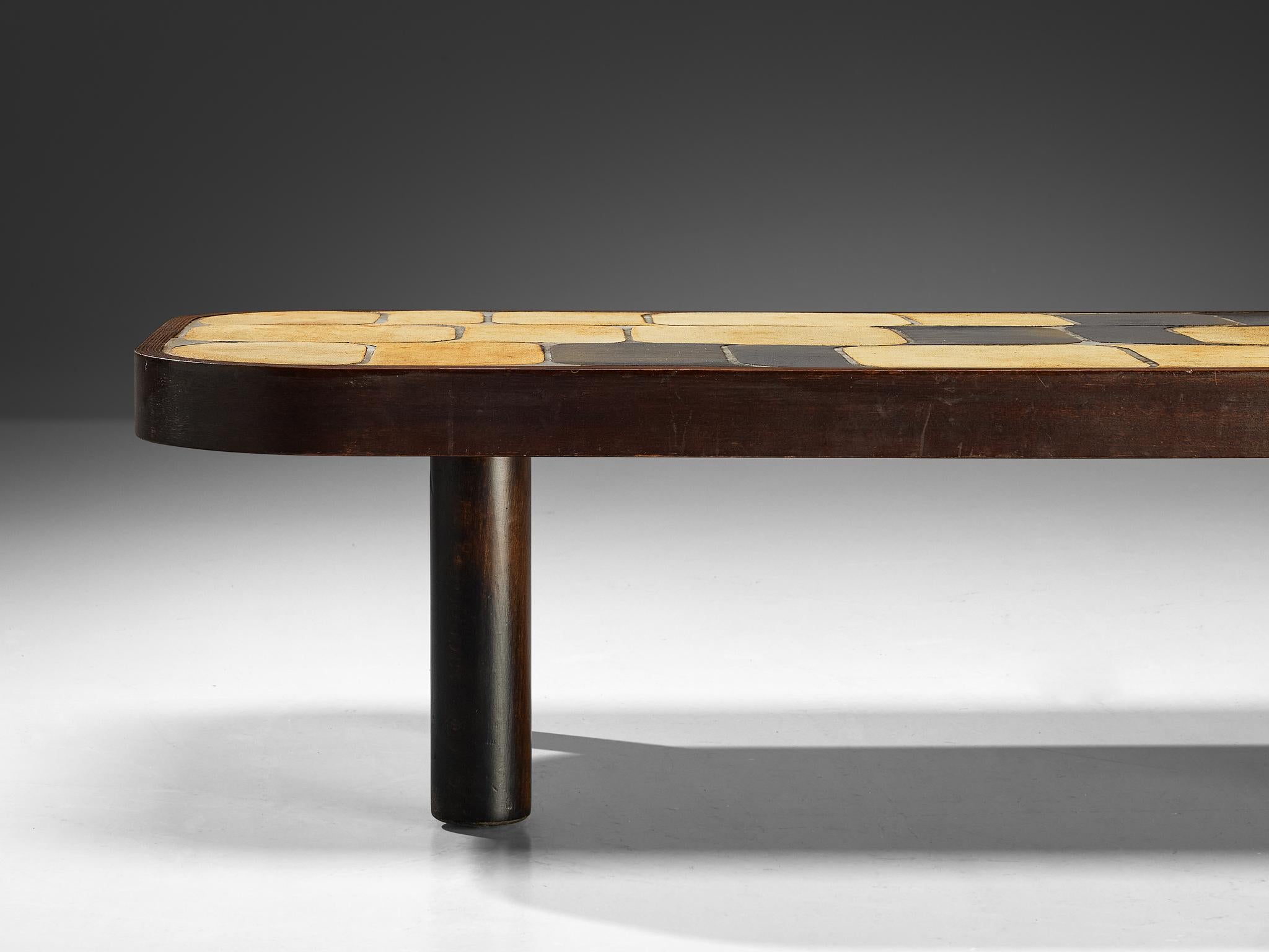 Mid-Century Modern Roger Capron ‘Shogun’ Coffee Table in Ceramic 