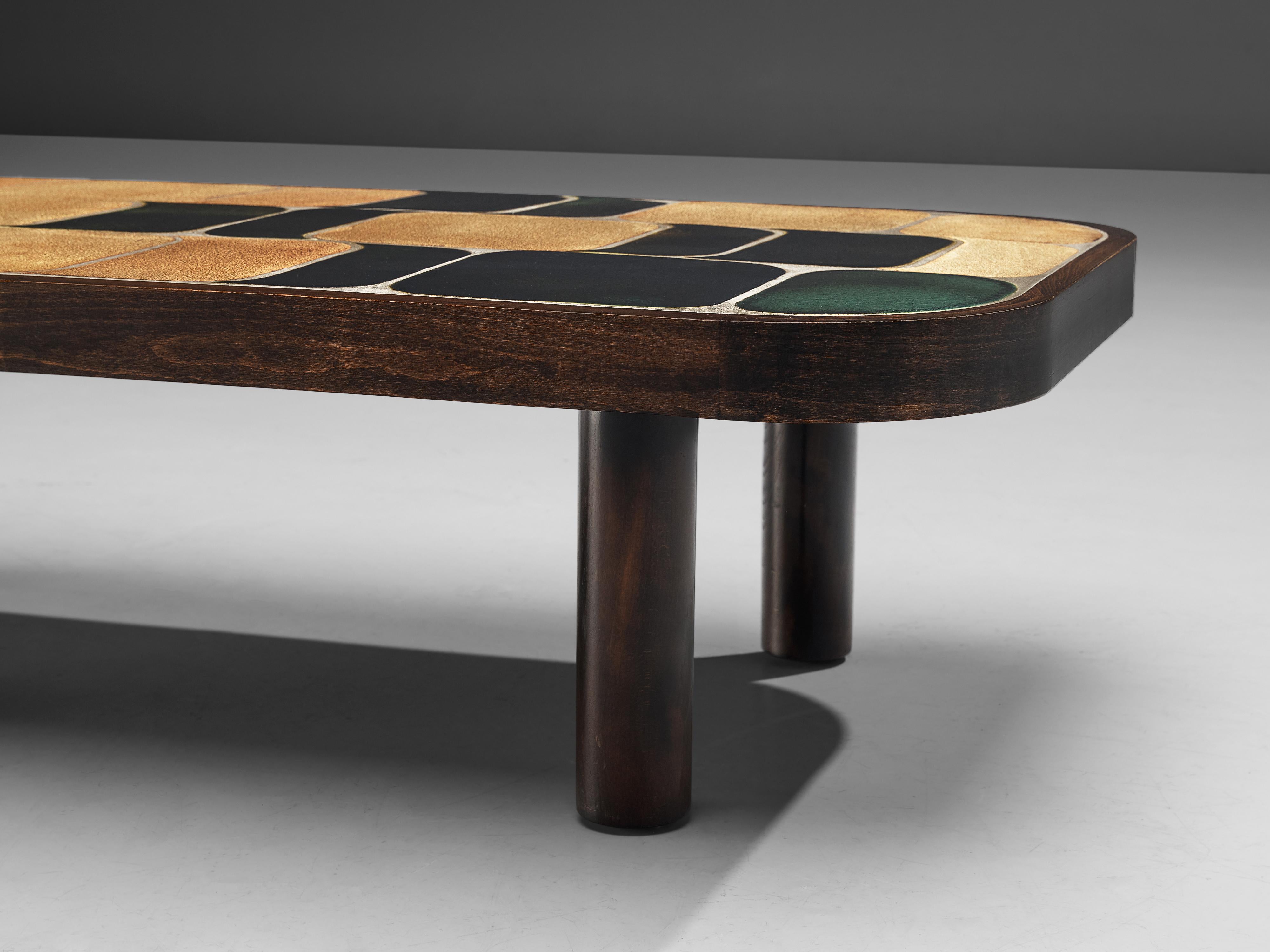 Roger Capron ‘Shogun’ Coffee Table in Ceramic 2