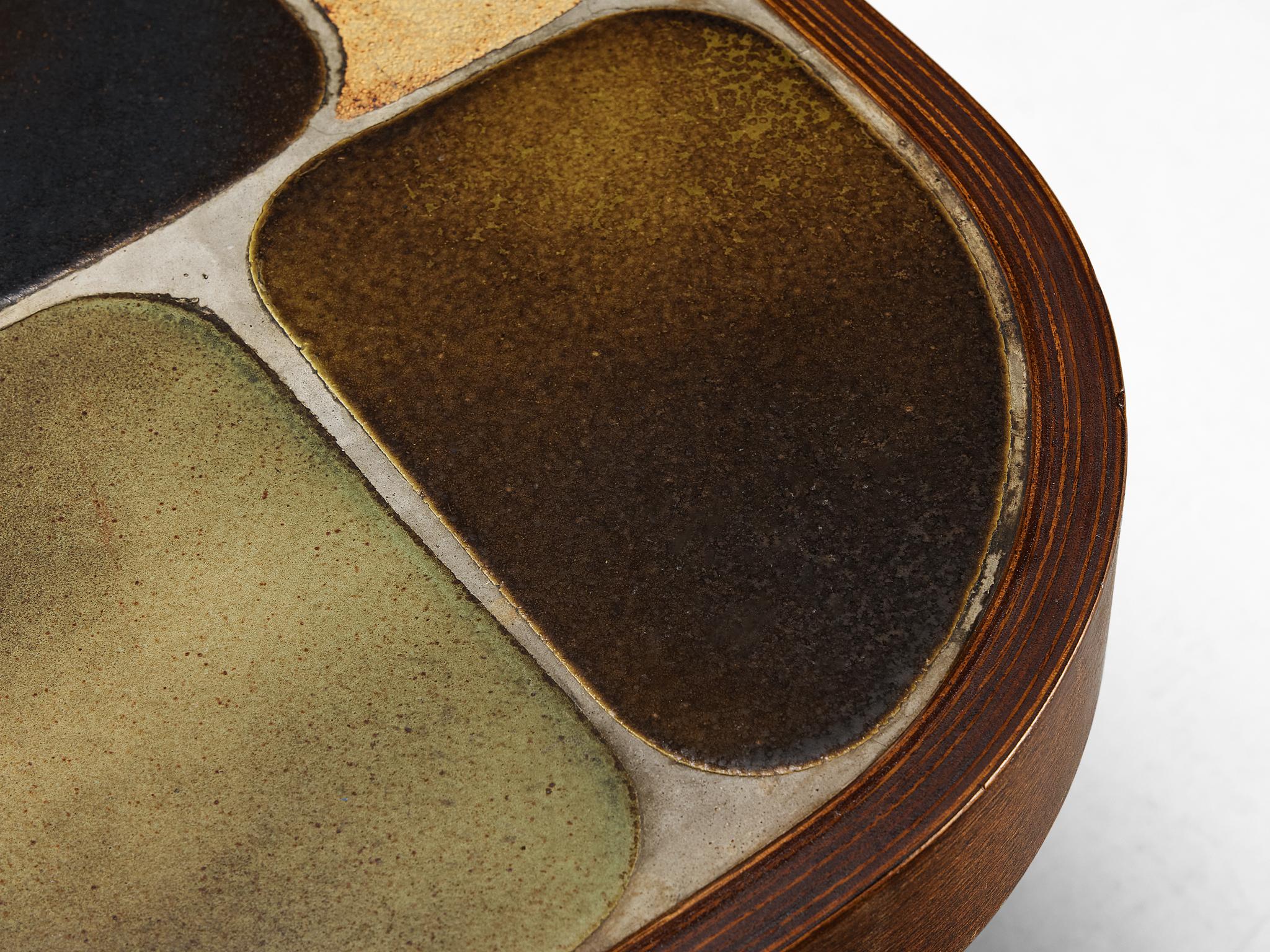 Roger Capron ‘Shogun’ Coffee Table in Ceramic  3