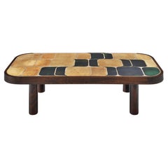 Roger Capron ‘Shogun’ Coffee Table in Ceramic