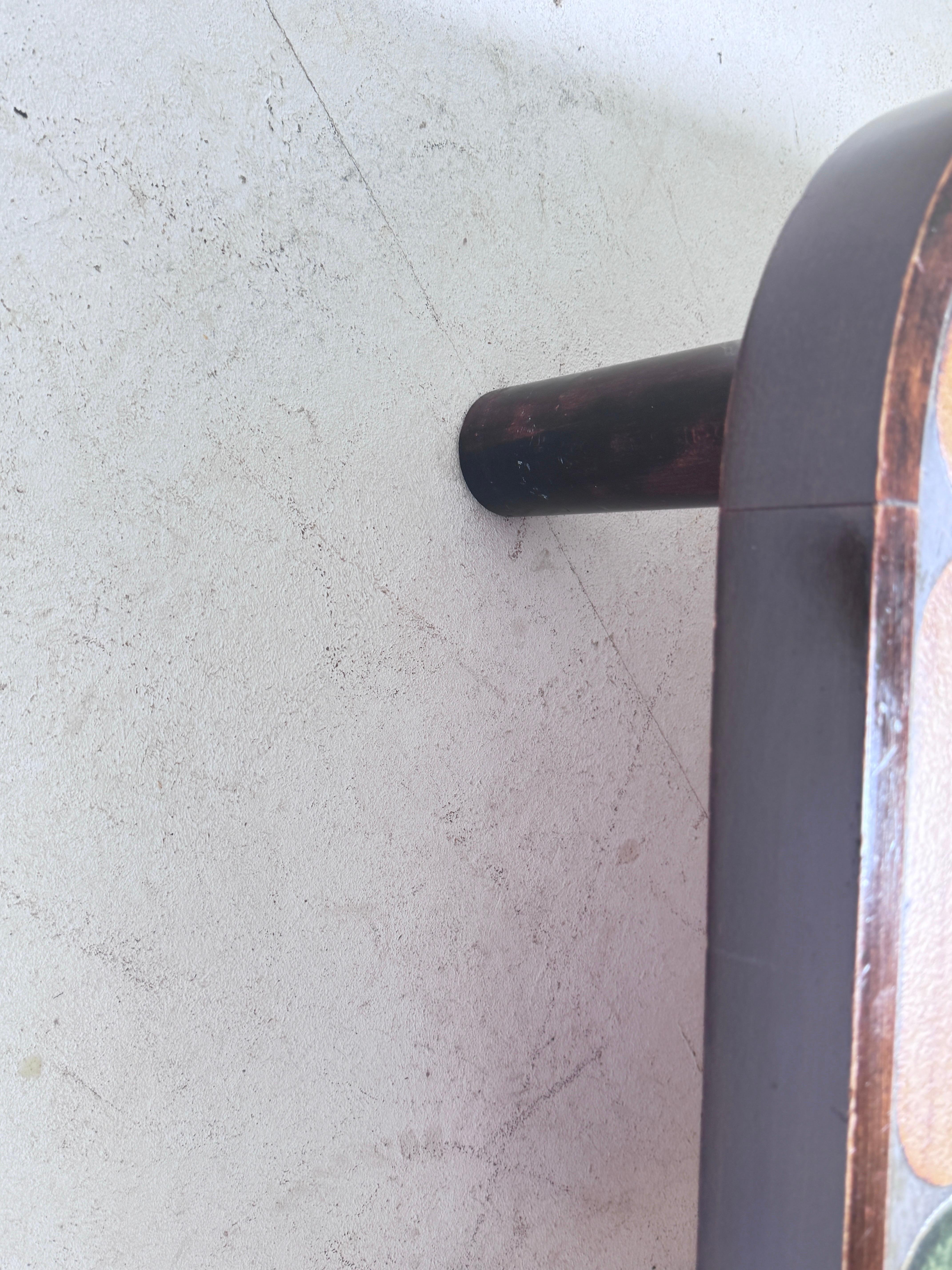 Roger Capron Table basse 'Shogun' en céramique France 1970 Couleur marron et verte Bon état à Auribeau sur Siagne, FR