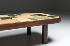 Roger Capron ‘Shogun’ Coffee Table in Ceramic, France, Mid-Century Modern, 1960's
