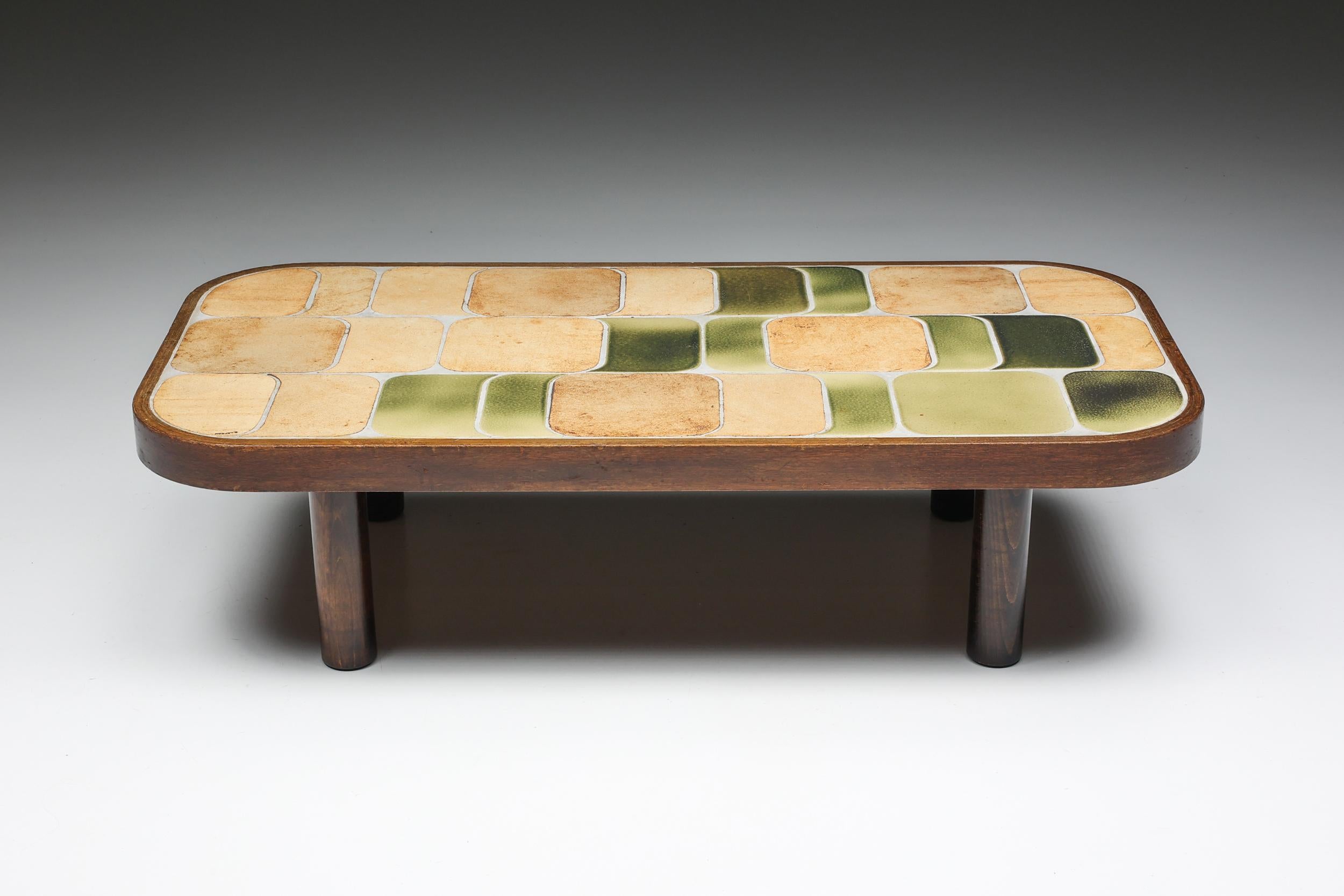 roger capron coffee table