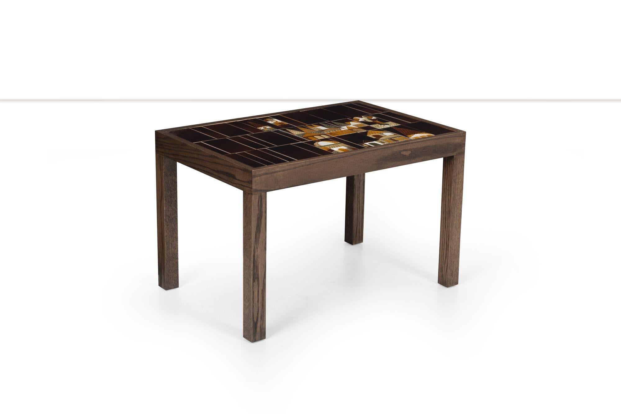 Appliqué Table d'appoint Roger Capron en vente