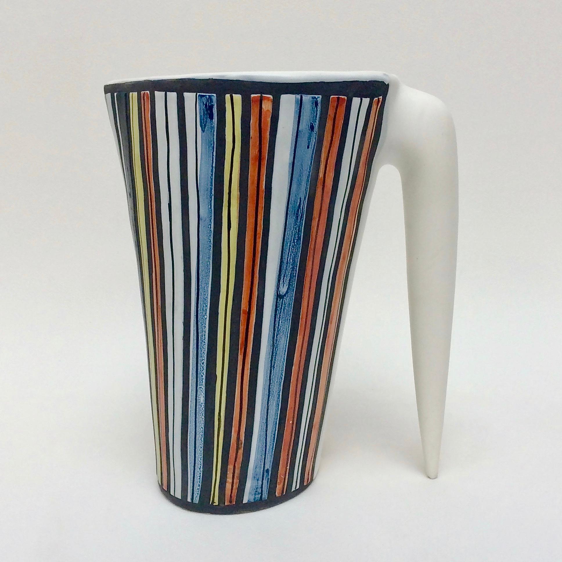 French Roger Capron Signed Ceramic, circa 1953, Vallauris, France.
