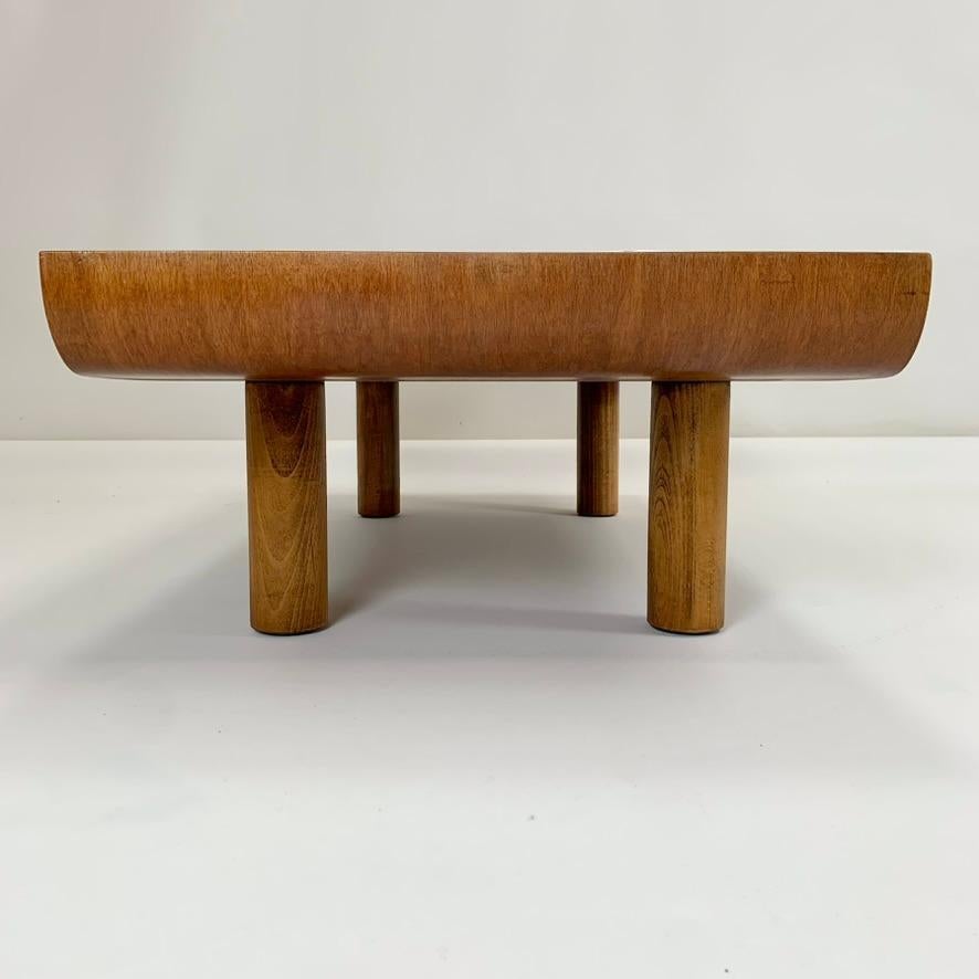 Tavolino in ceramica firmato Roger Capron, arredamento Moribana,  1974 circa, Francia. in vendita 2
