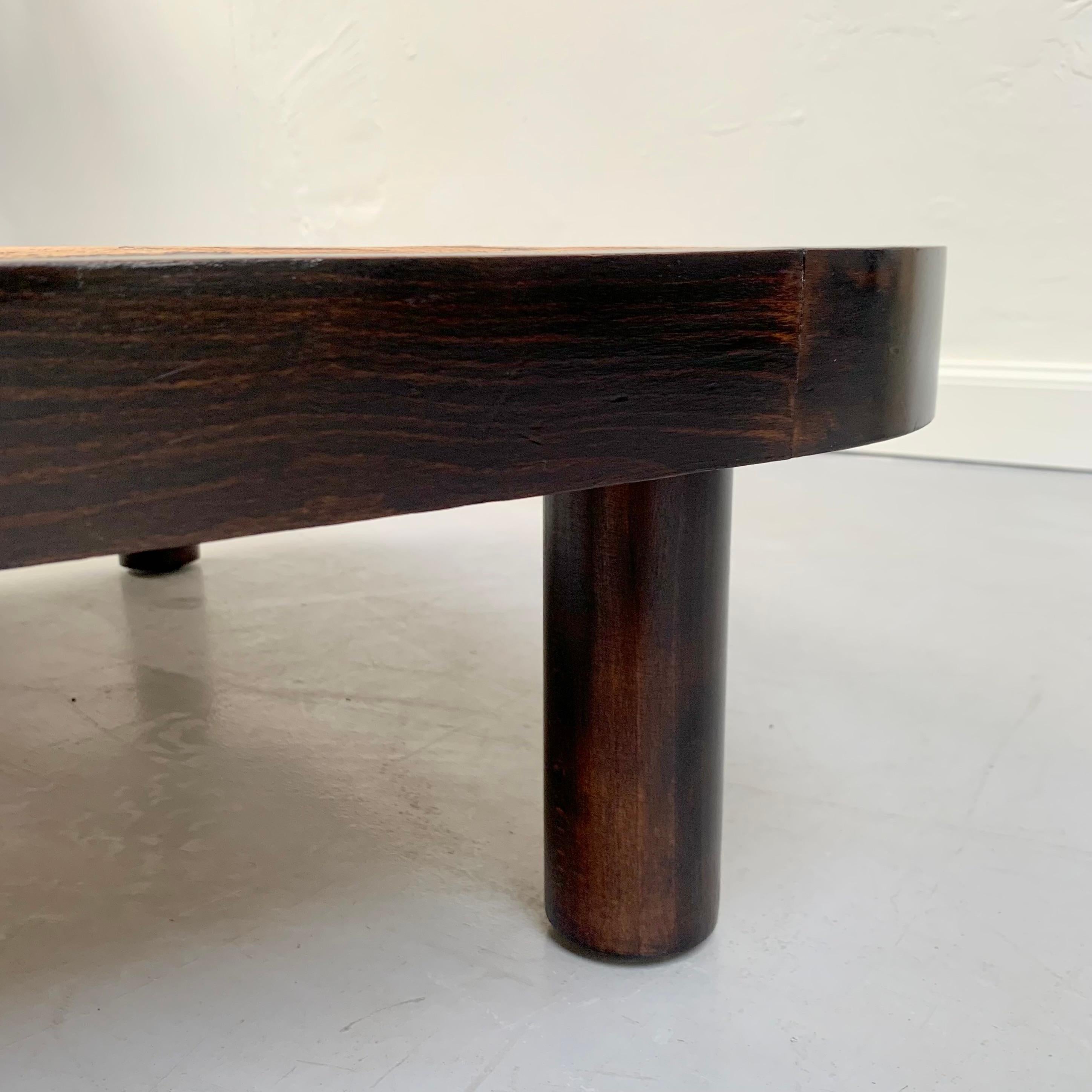 Roger Capron Signed Herbier Ceramic Coffee Table, circa 1965, France. For Sale 11