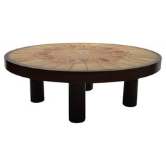 Roger Capron Small Table, Vallauris, 1960s