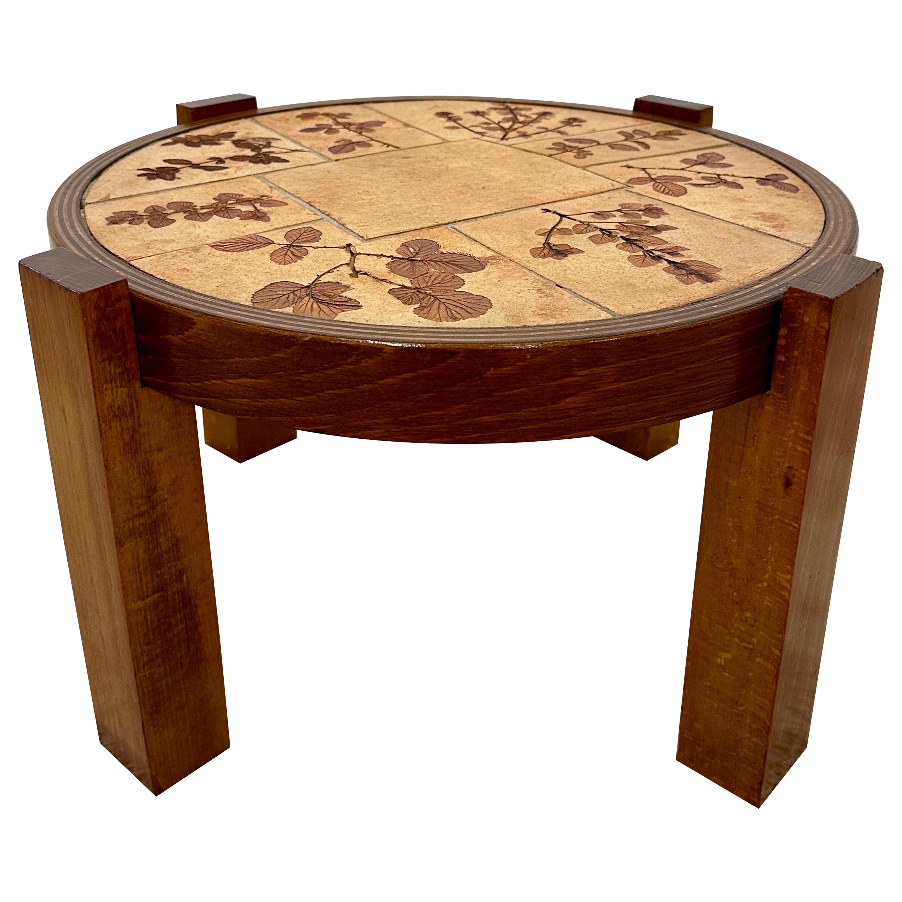 Roger Capron Style Petite Cocktail Table/ Coffee Table