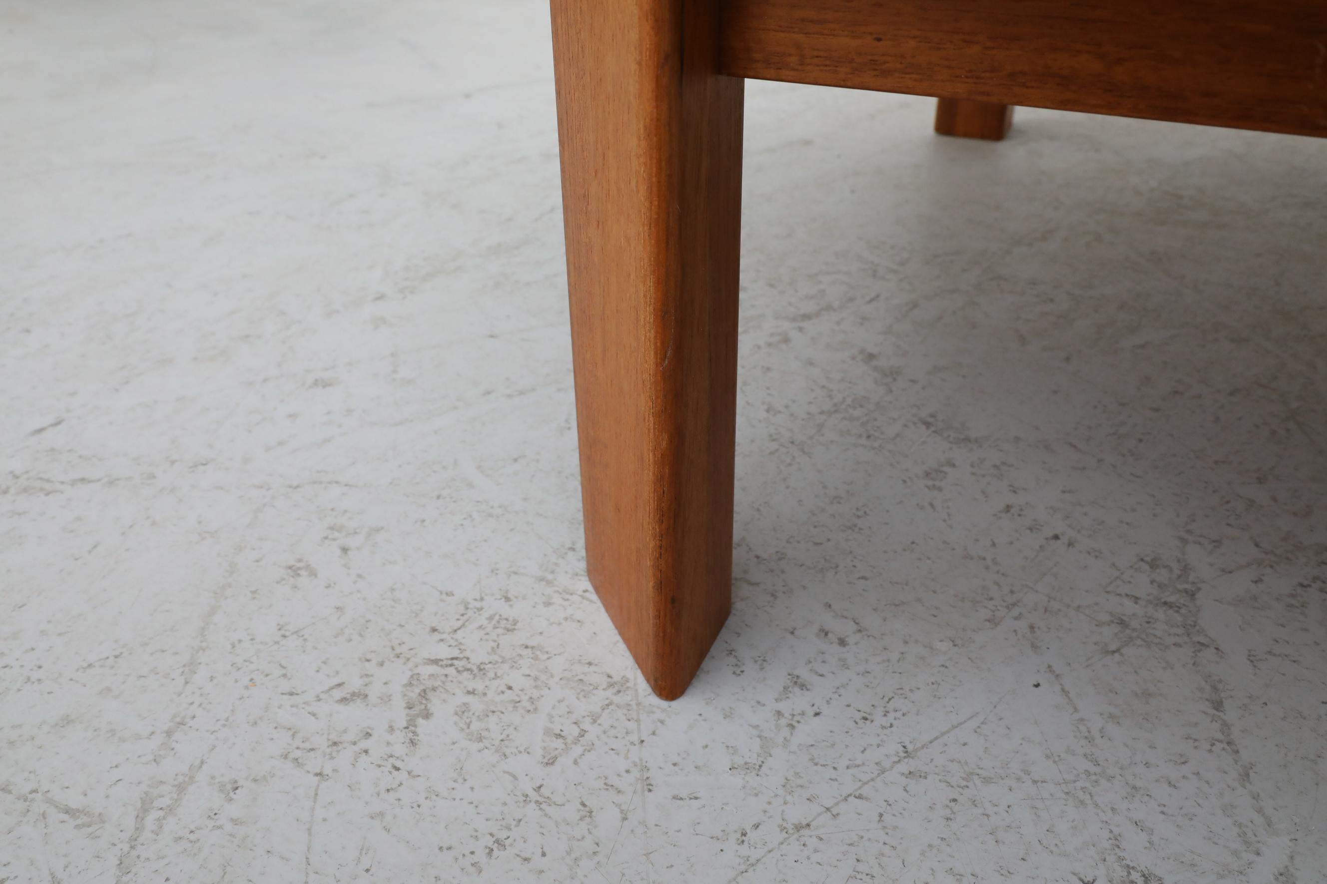 Roger Capron Style Tile and Oak Coffee Table by Tue Poulsen 8
