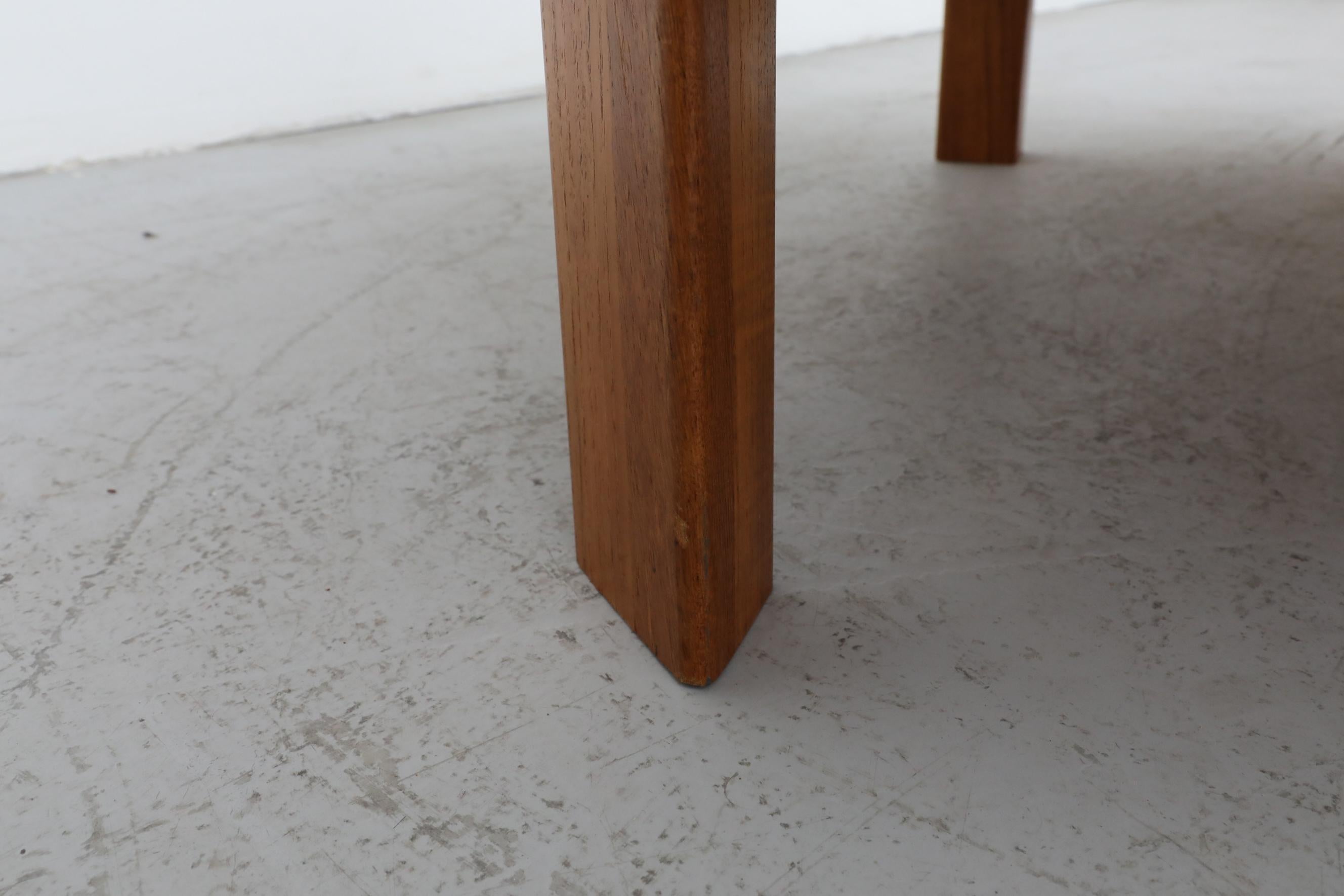 Roger Capron Style Tile and Oak Coffee Table by Tue Poulsen 10