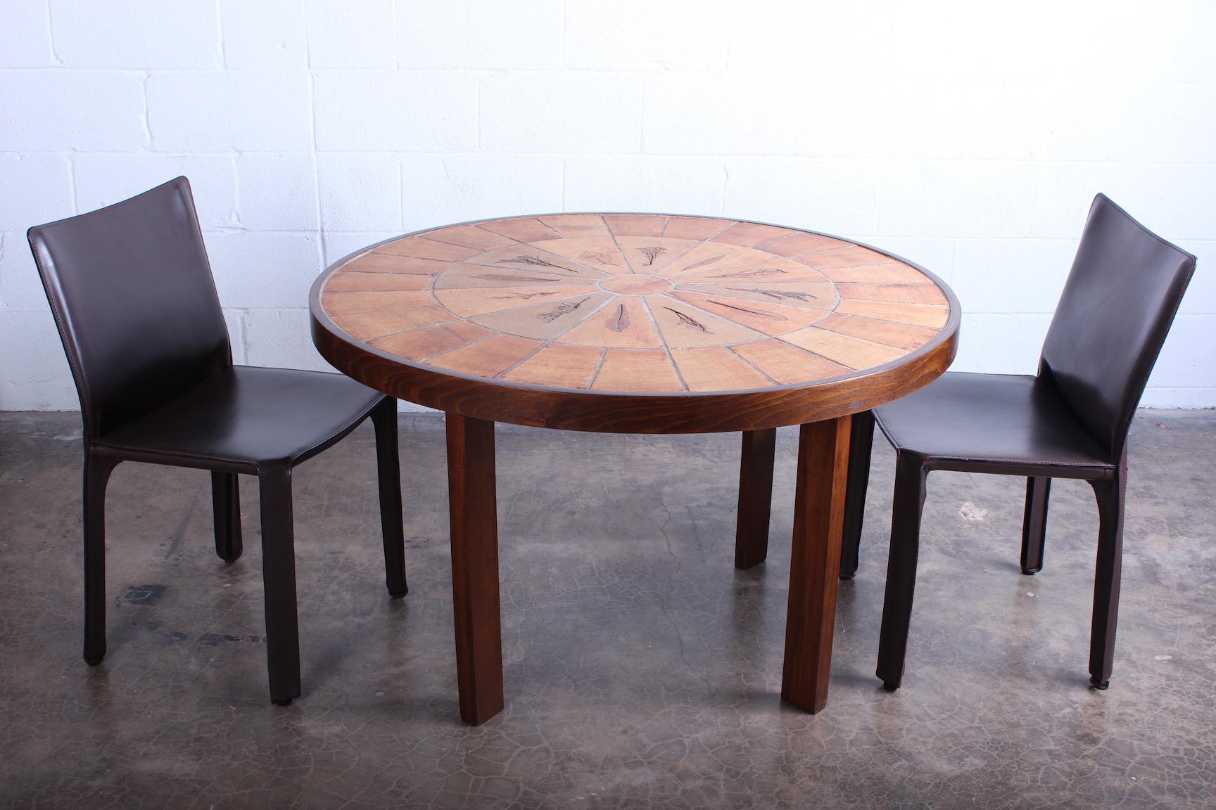Roger Capron Tile Dining Table 8
