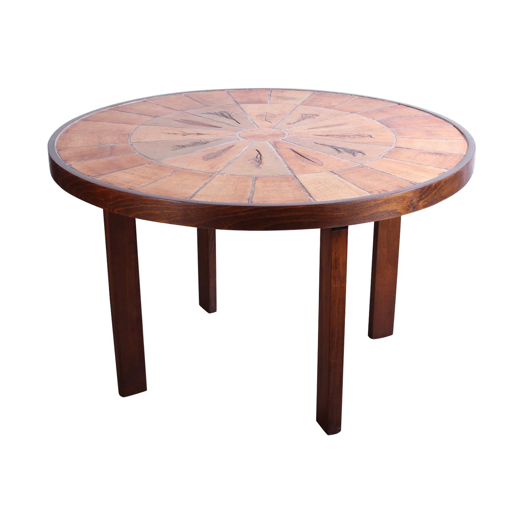 Roger Capron Tile Dining Table