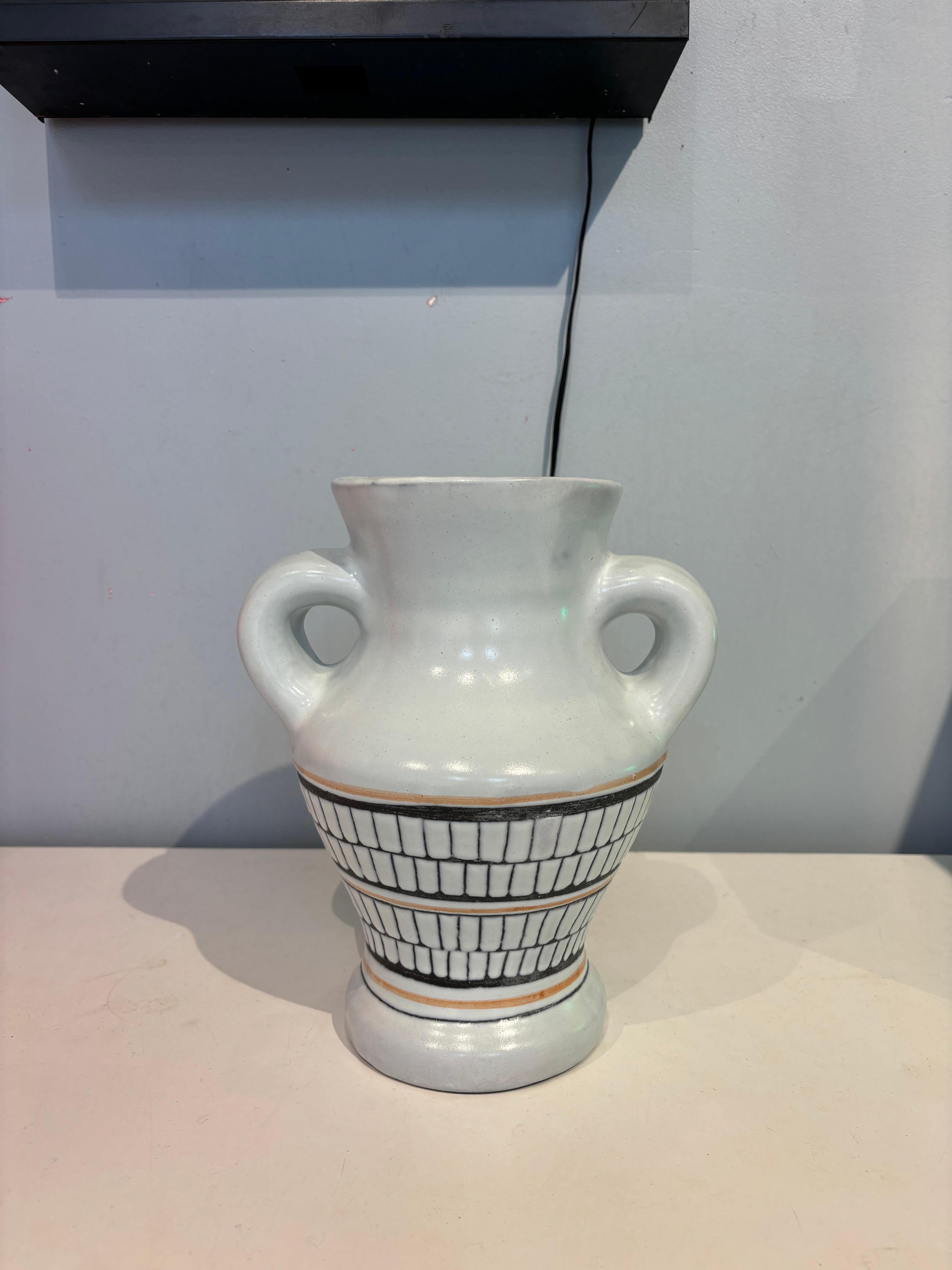 French Roger Capron vase For Sale