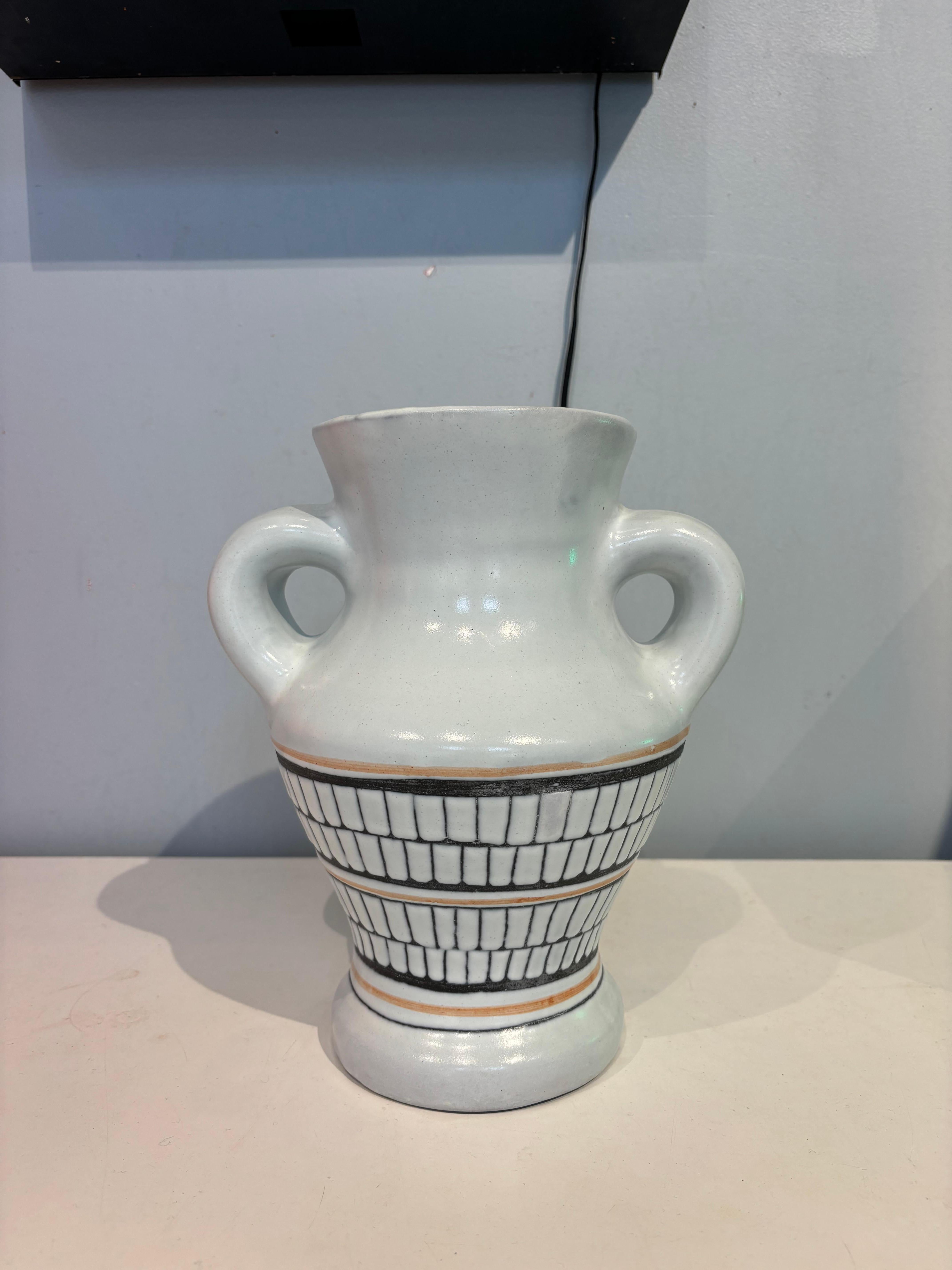 Mid-20th Century Roger Capron vase For Sale