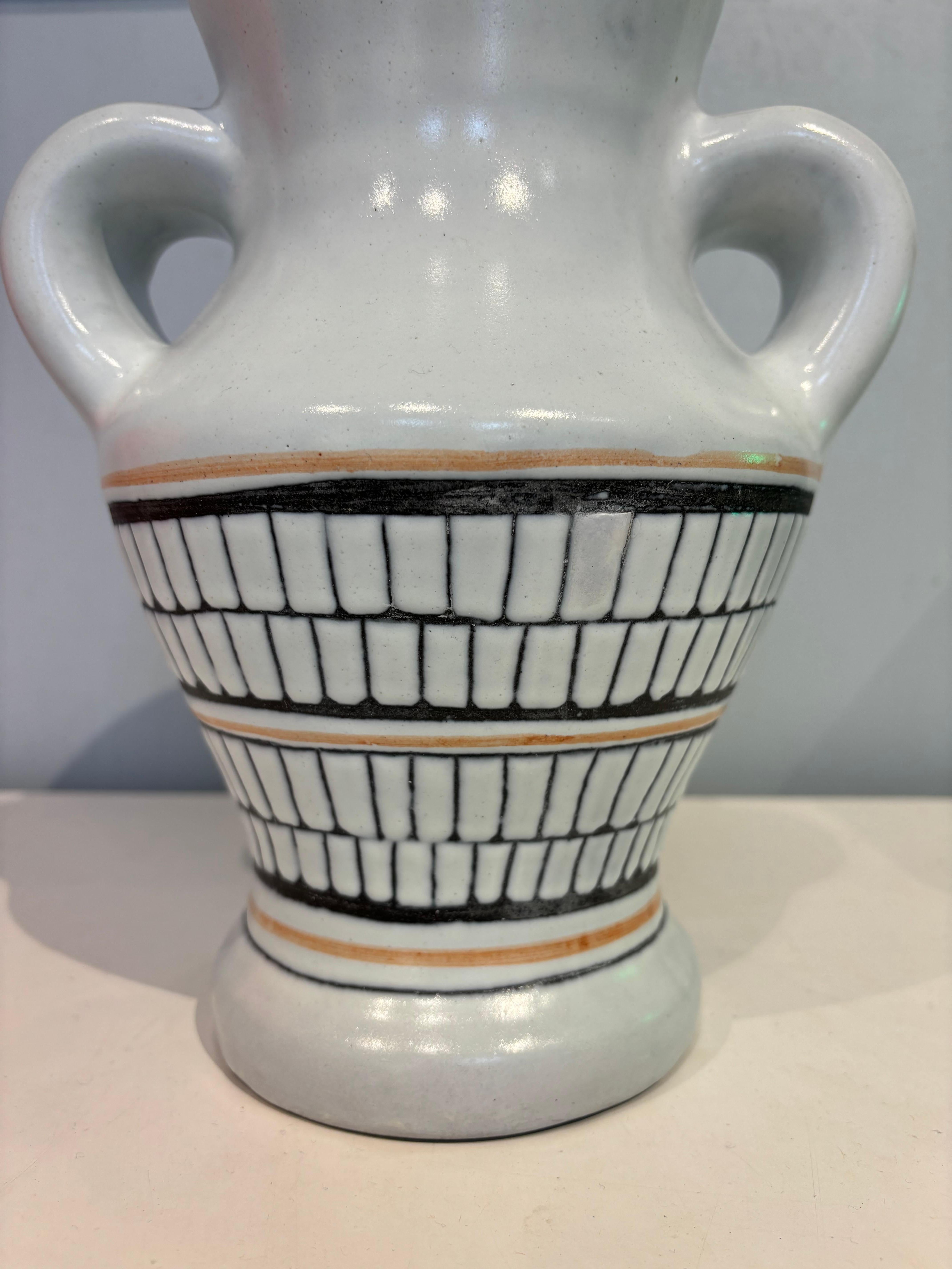 Ceramic Roger Capron vase For Sale