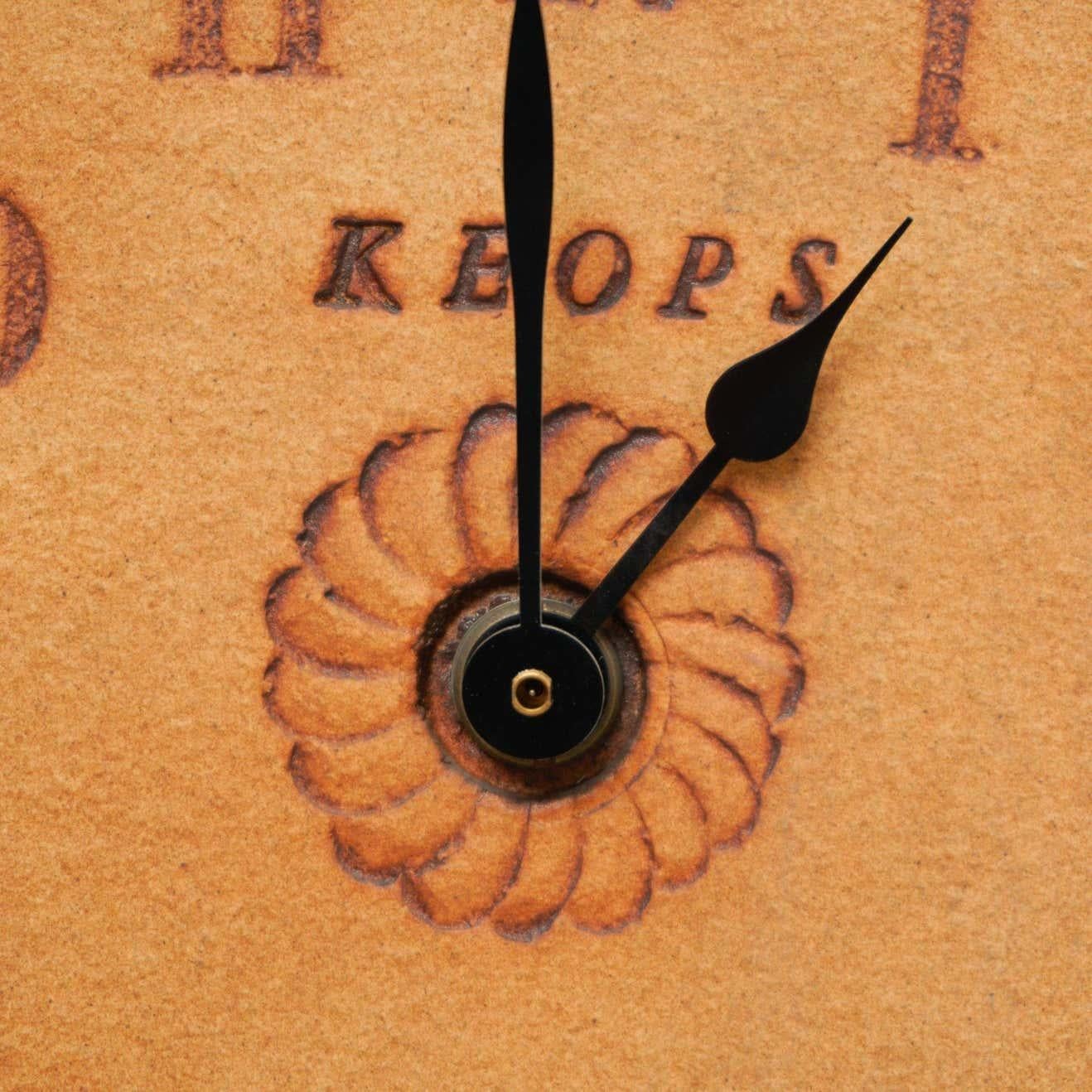 Mid-20th Century Roger Capron Wall Mounted Ceramic Clock, circa 1960 For Sale