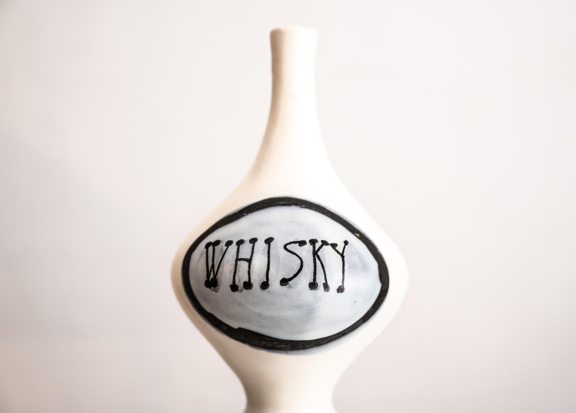 Roger Capron Whisky Flask For Sale 6