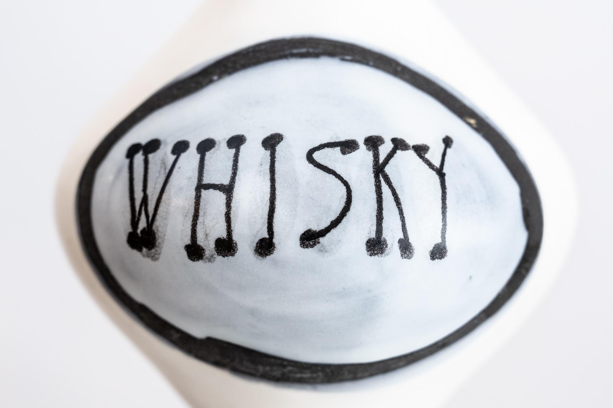 Roger Capron Whisky Flask For Sale 9