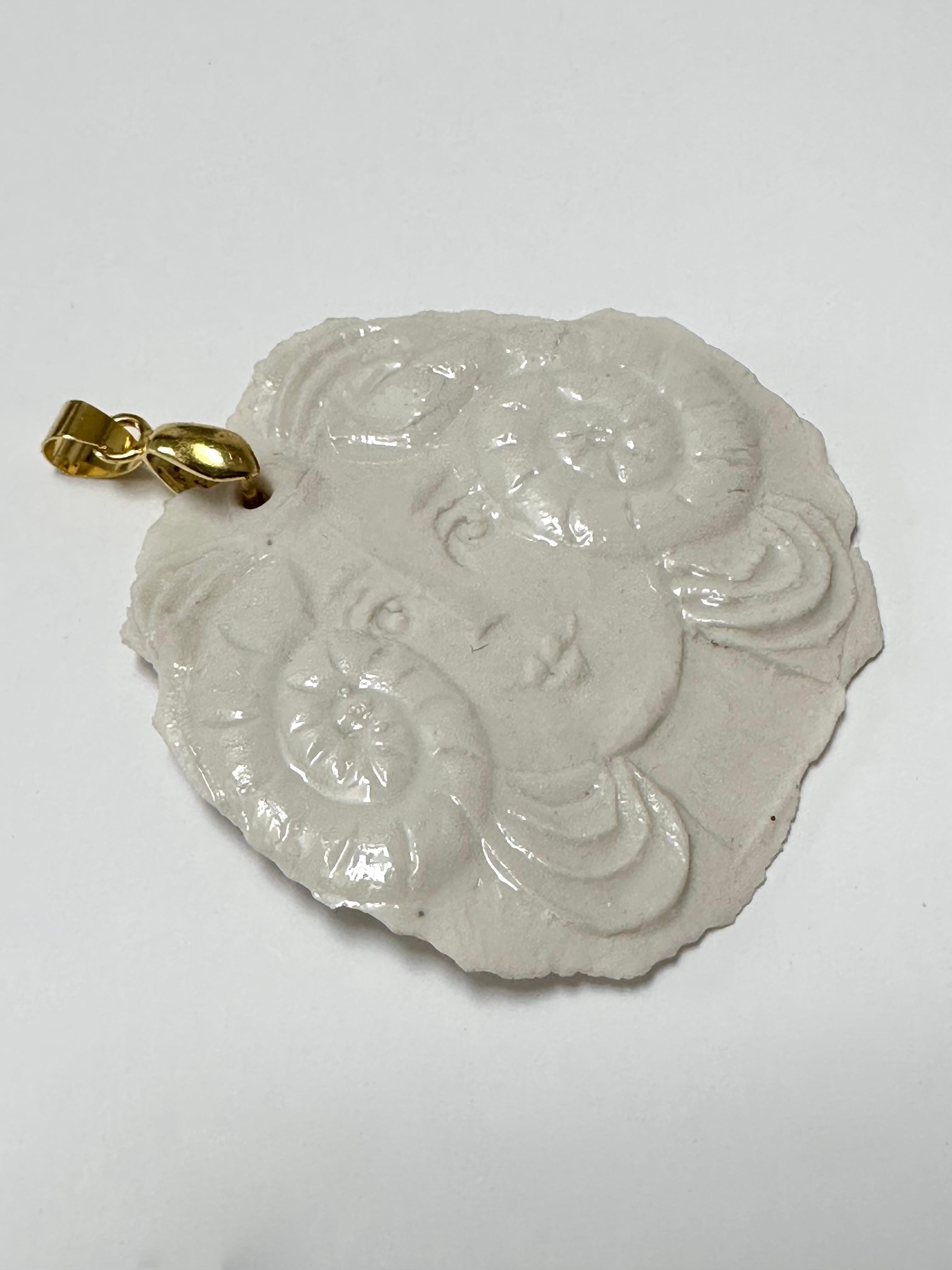 Roger Capron, Zodiac Charm Aries, Vallauris 1973 In condizioni buone in vendita a St Ouen, FR