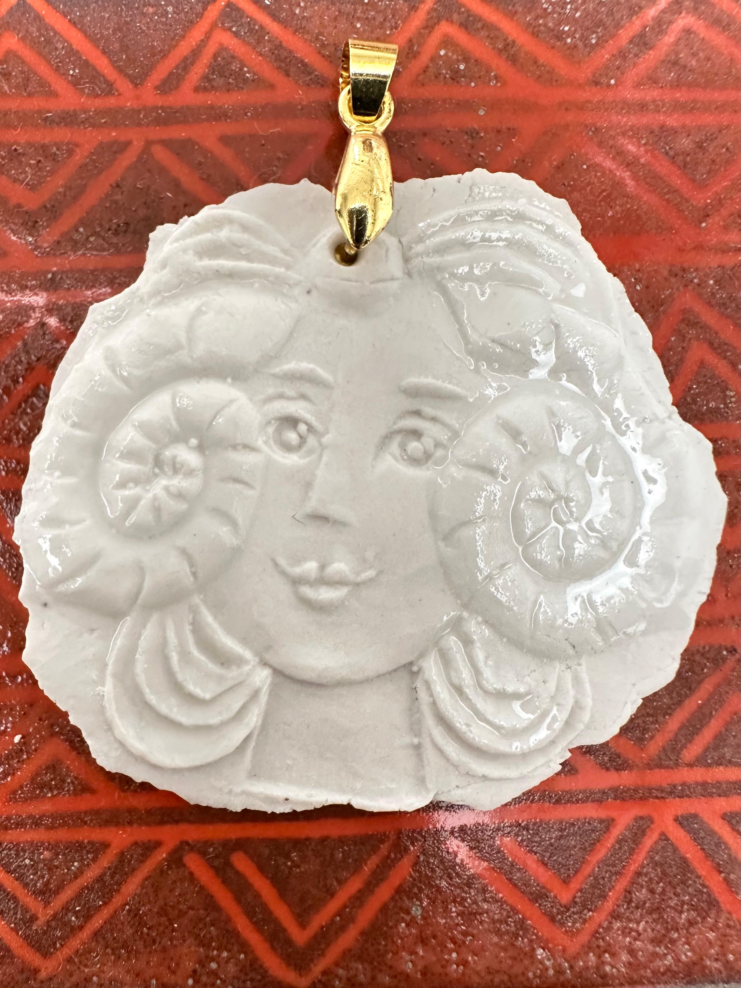 Roger Capron, Zodiac Charm Aries, Vallauris 1973 in vendita 1
