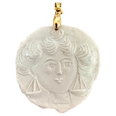 Roger Capron, Zodiac Charm Libra, Vallauris AM 1973