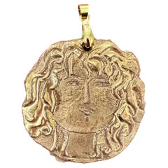 Roger Capron, Zodiac Charm Lion, Vallauris 1973